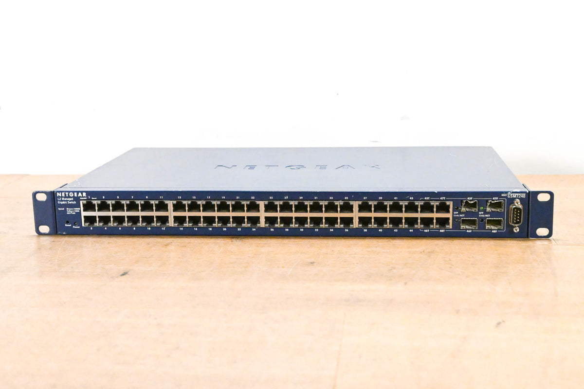 NETGEAR GSM7248 ProSafe 48-Port Gigabit Ethernet L2 Managed Switch