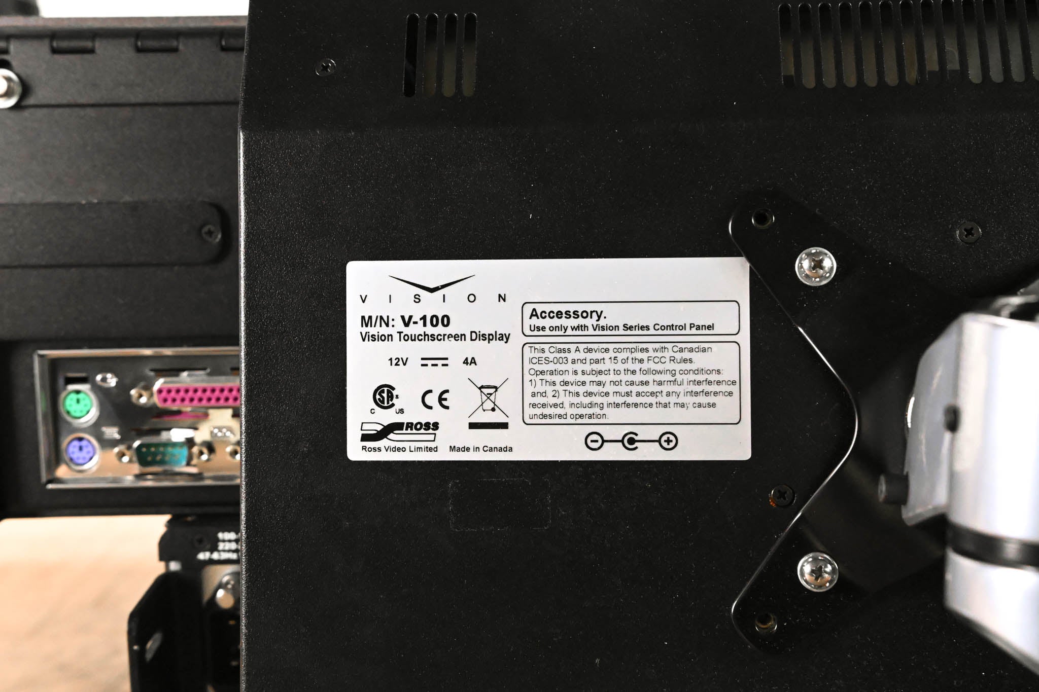 Ross Vision QMD 2 M/E Video Switcher with Vision 2 Panel and Touchscreen