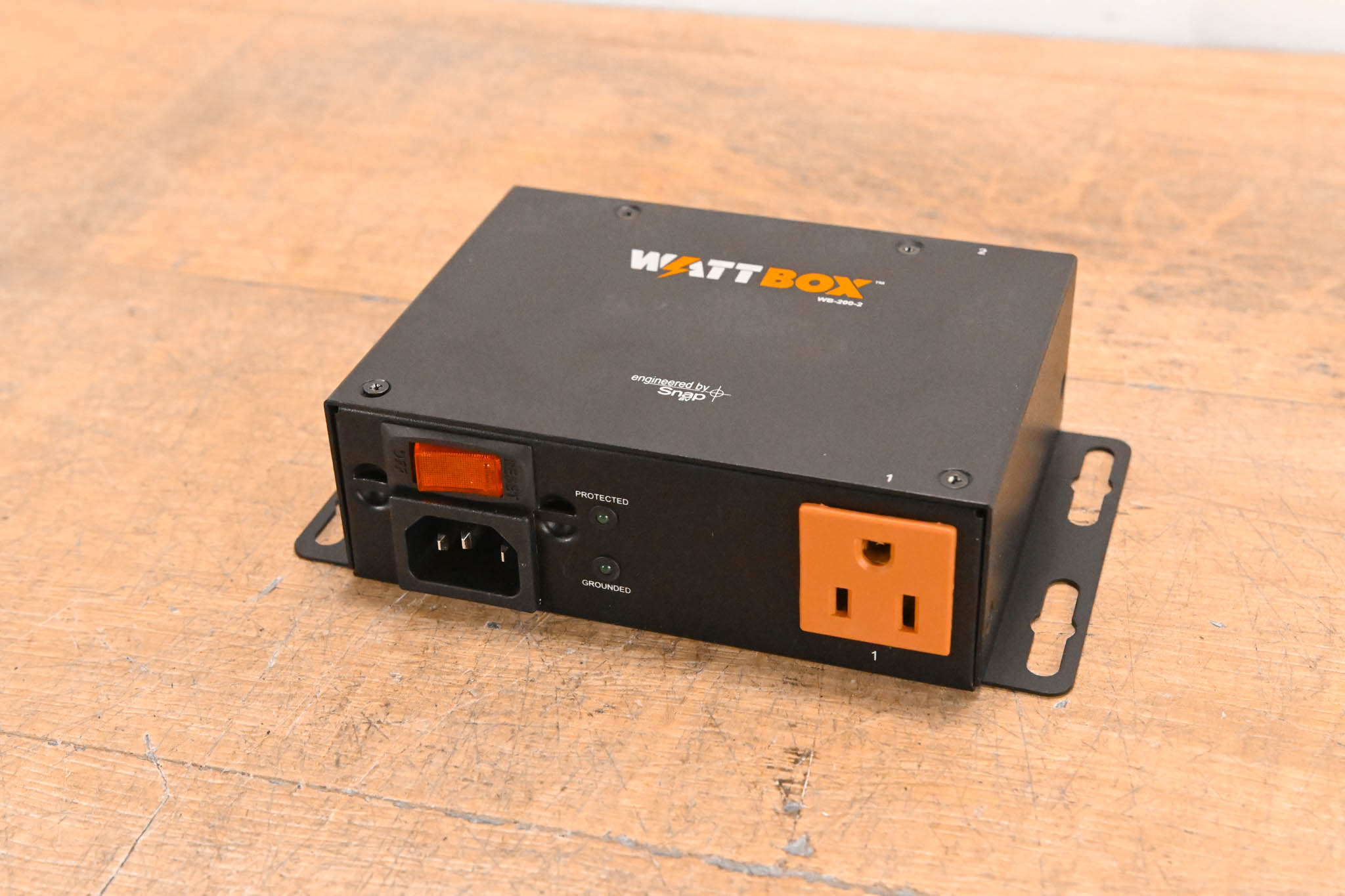 WattBox WB-200-2 Mounted Power Conditioner with 2 Outlets