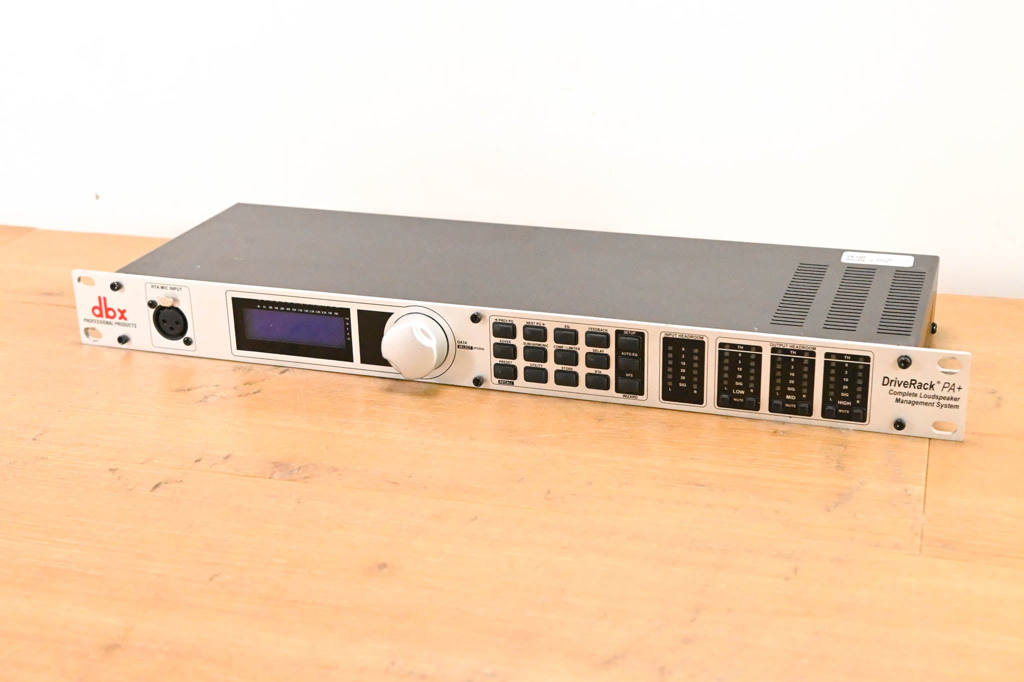 dbx DriveRack PA+ Complete Loudspeaker Management System