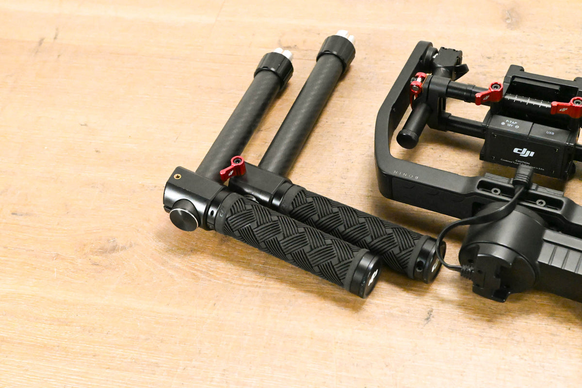 DJI Ronin-M RM-6 3-Axis Gimbal Stabilizer Body & Handles (INCOMPLETE)