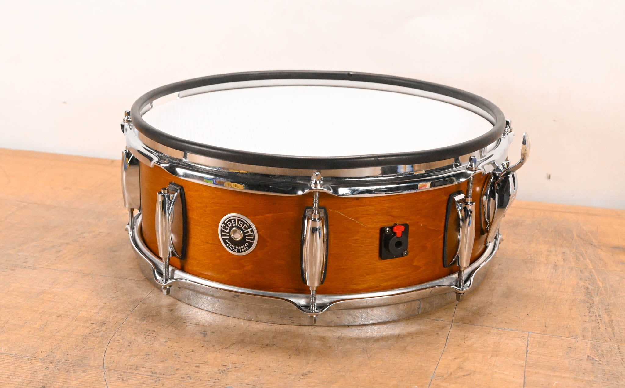 Gretsch Brooklyn Poplar 5"x14" Snare (Modified w/ Trigger + Mesh Head)