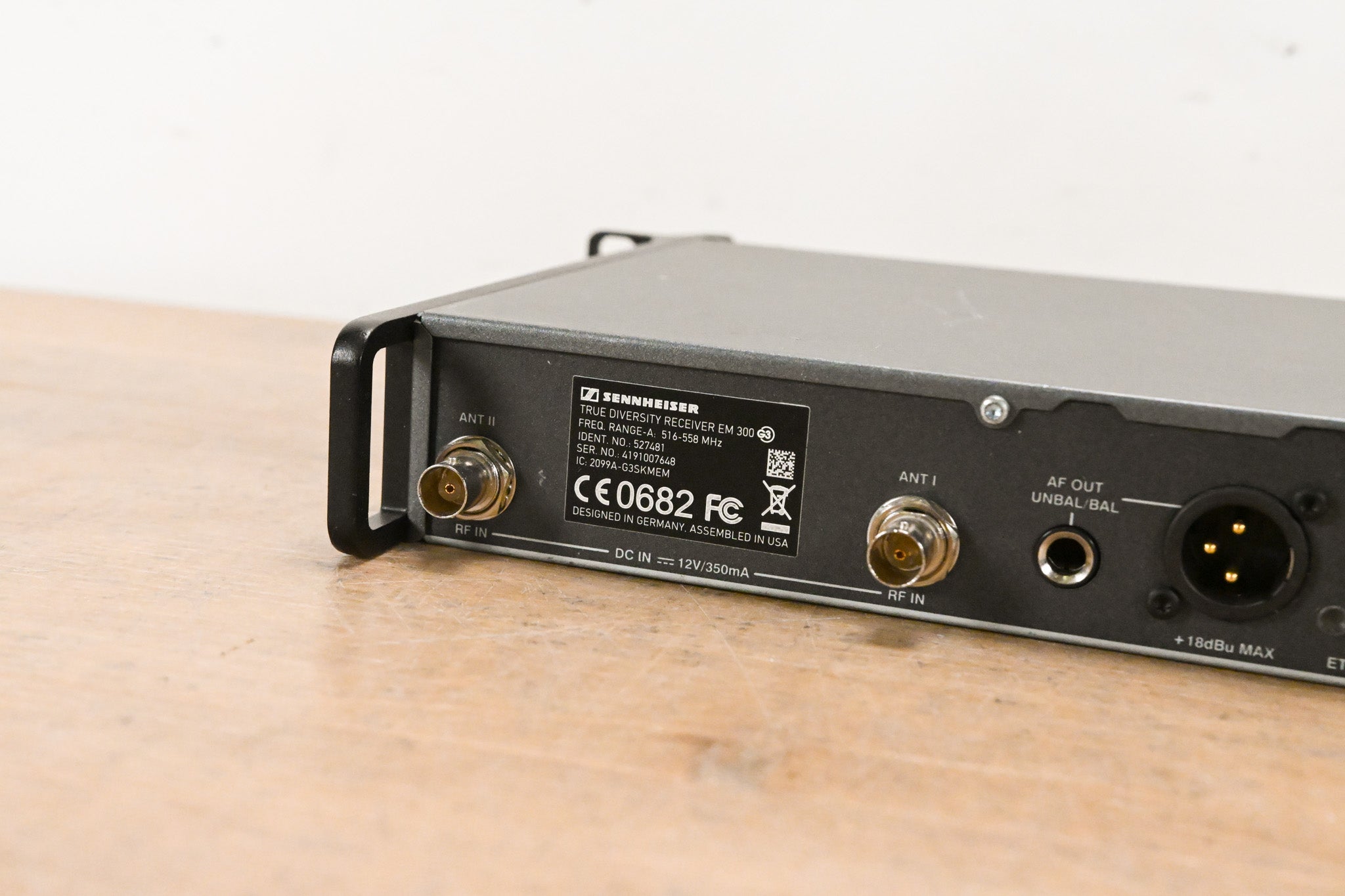 Sennheiser EM 300 G3 Wireless Receiver - A Range (NO POWER SUPPLY)