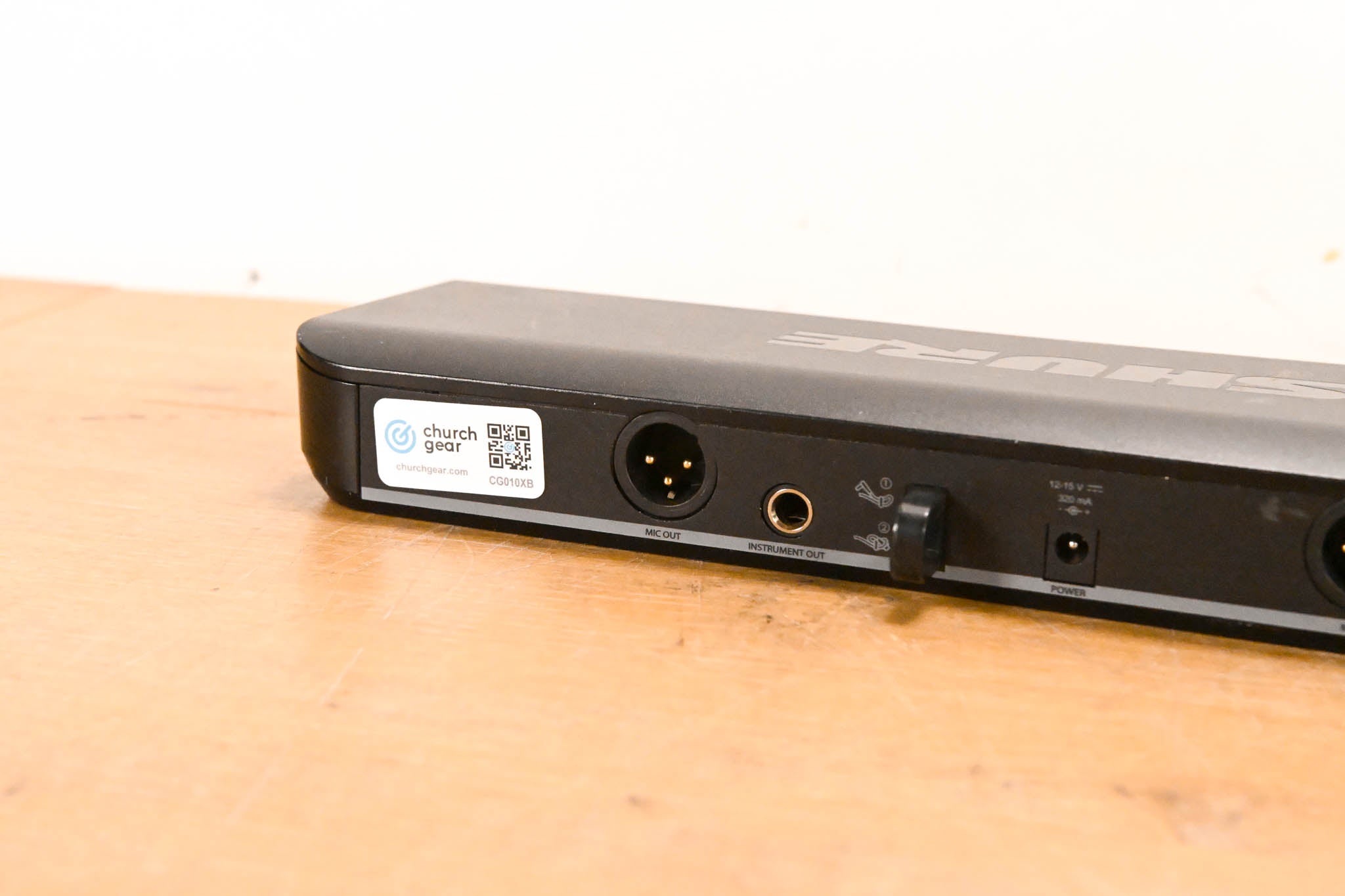 Shure BLX88 Receiver with BLX2/PG58 Transmitter - J10 (NO POWER SUPPLY)
