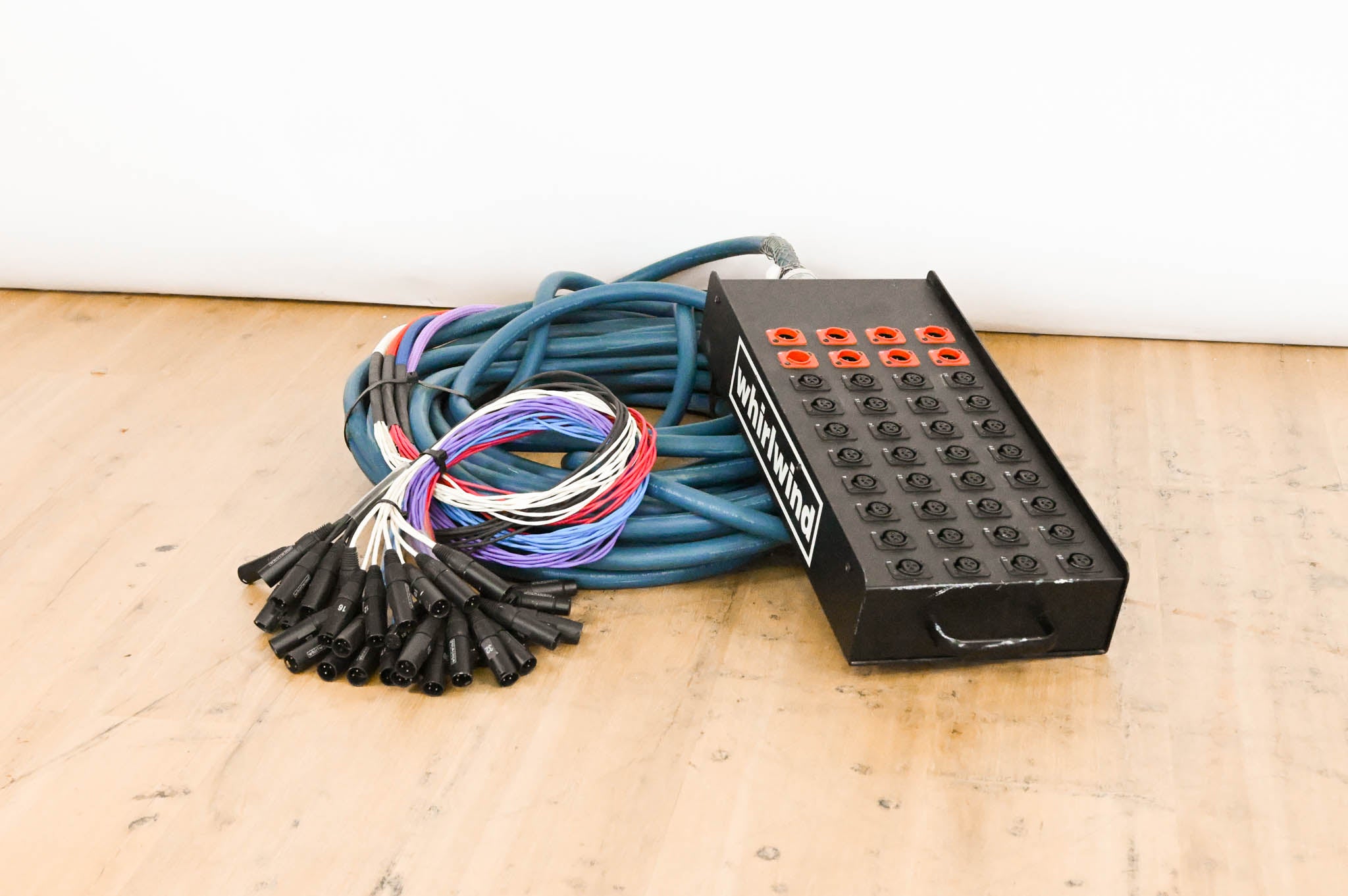 Whirlwind 32x8 XLR Stage Snake - 100ft