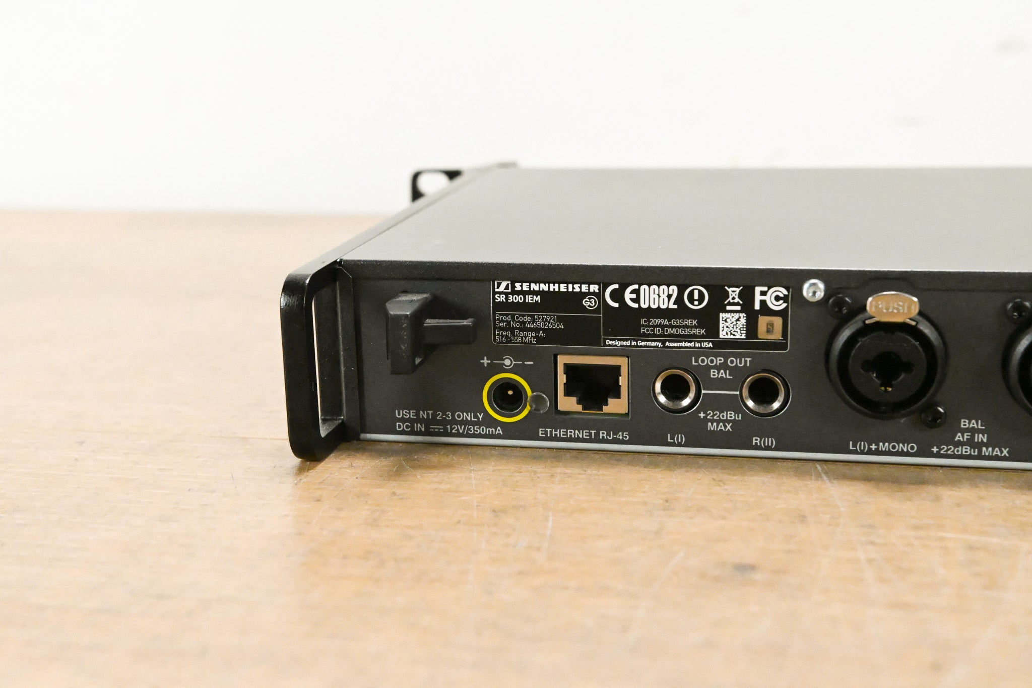 Sennheiser ew 300 IEM G3 Wireless IEM System - A Range NO POWER SUPPLY