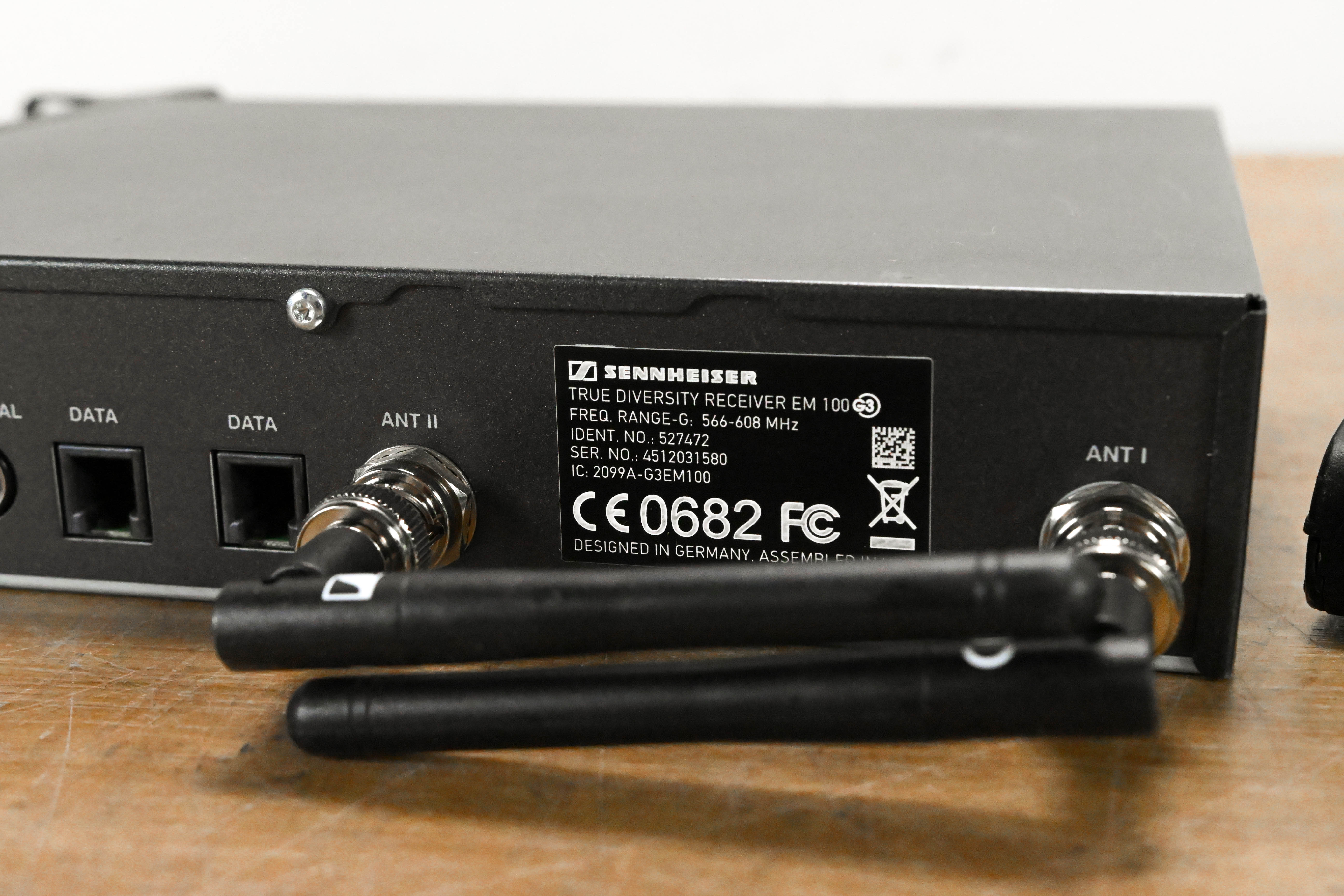 Sennheiser ew 100 G3 Bodypack Wireless System 566-608MHz NO POWER SUPPLY
