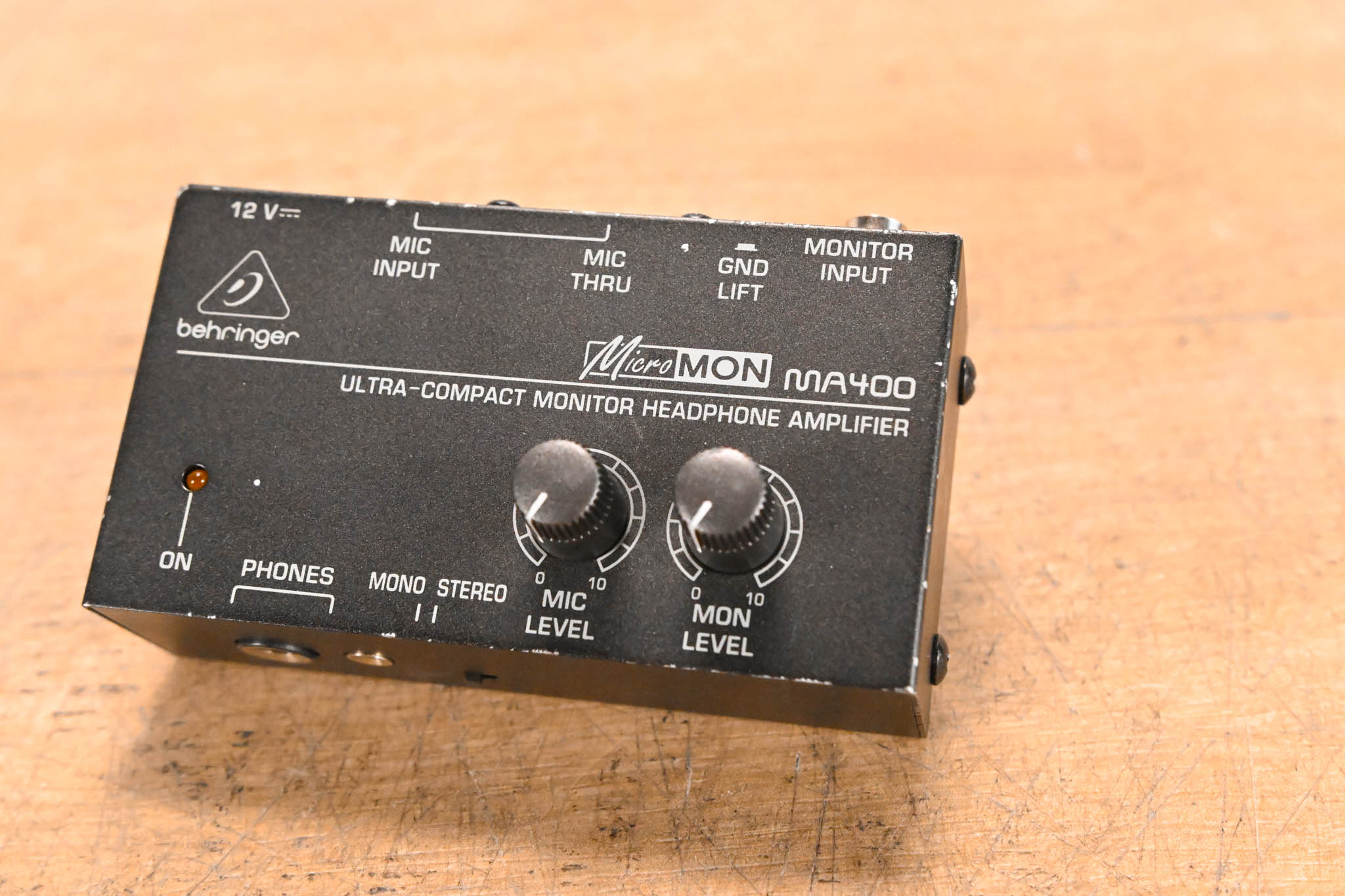 Behringer MicroMON MA400 Monitor Headphone Amplifier (NO POWER SUPPLY)