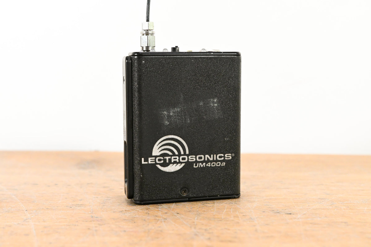 Lectrosonics UCR411A Receiver w/ UM400a Transmitter - Block 26 (NO PSU)