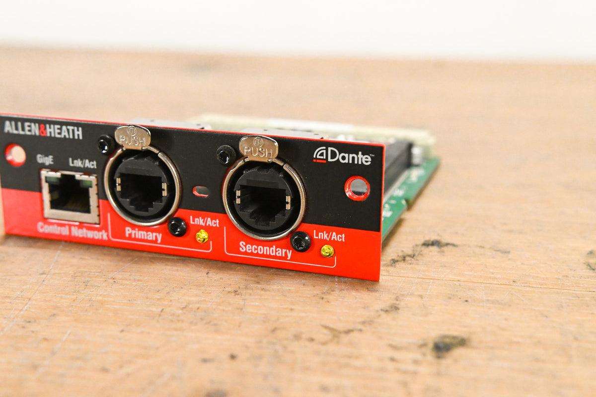Allen & Heath M-Dante Dante Module for iLive and GLD Mixing Systems