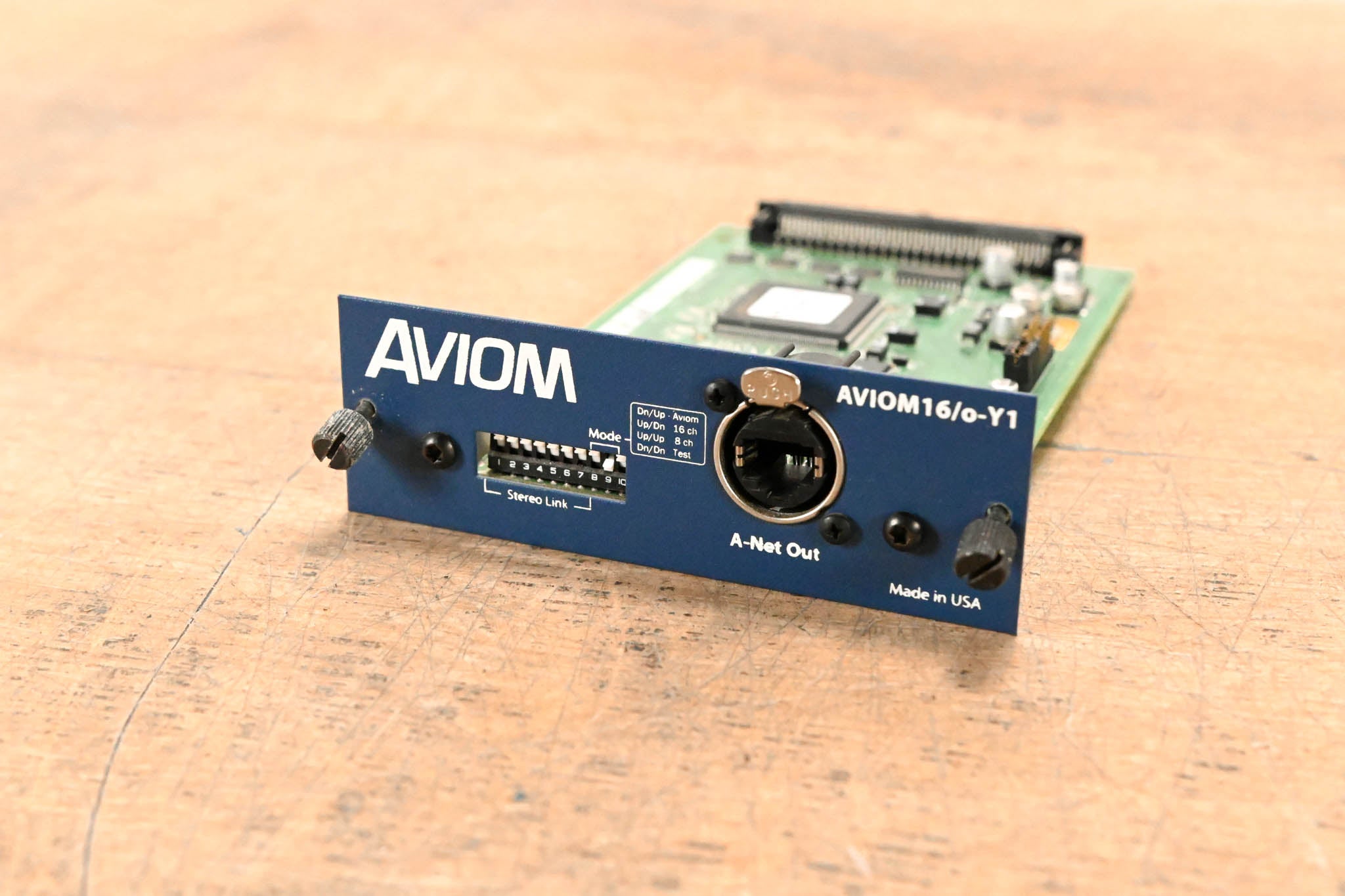 Aviom 16/o-Y1 A-Net Card for Yamaha Digital Products
