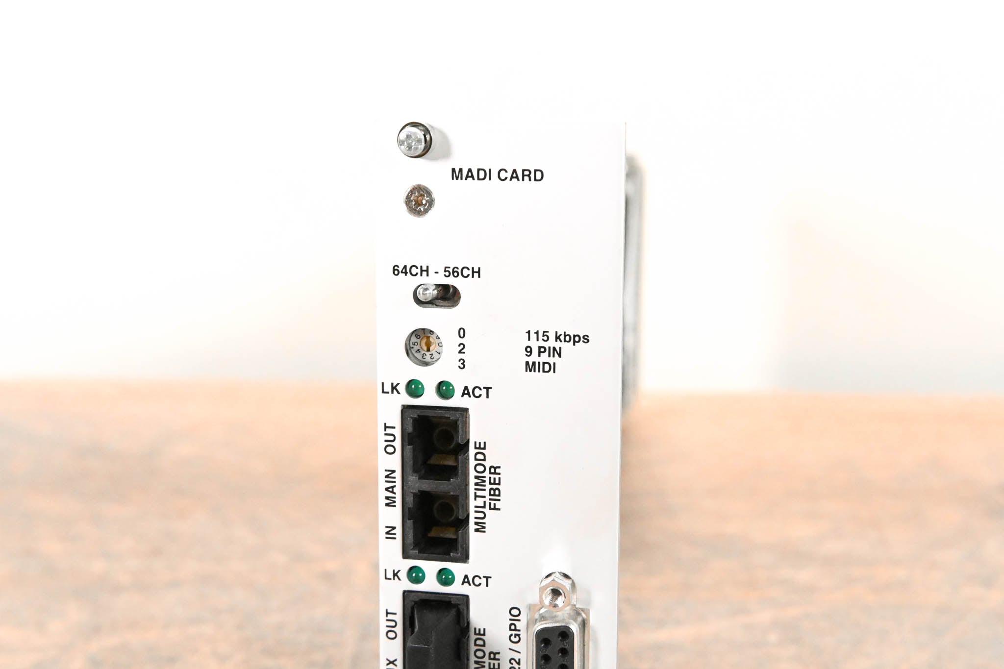 Studer MADI I/O Card for D21m Modular I/O System