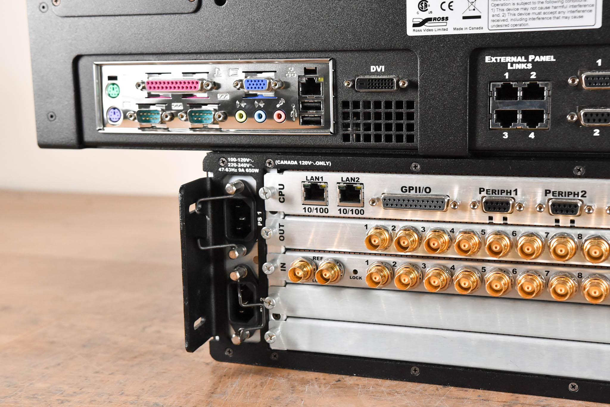Ross Vision QMD 1 M/E Video Switcher with Vision 1 Panel