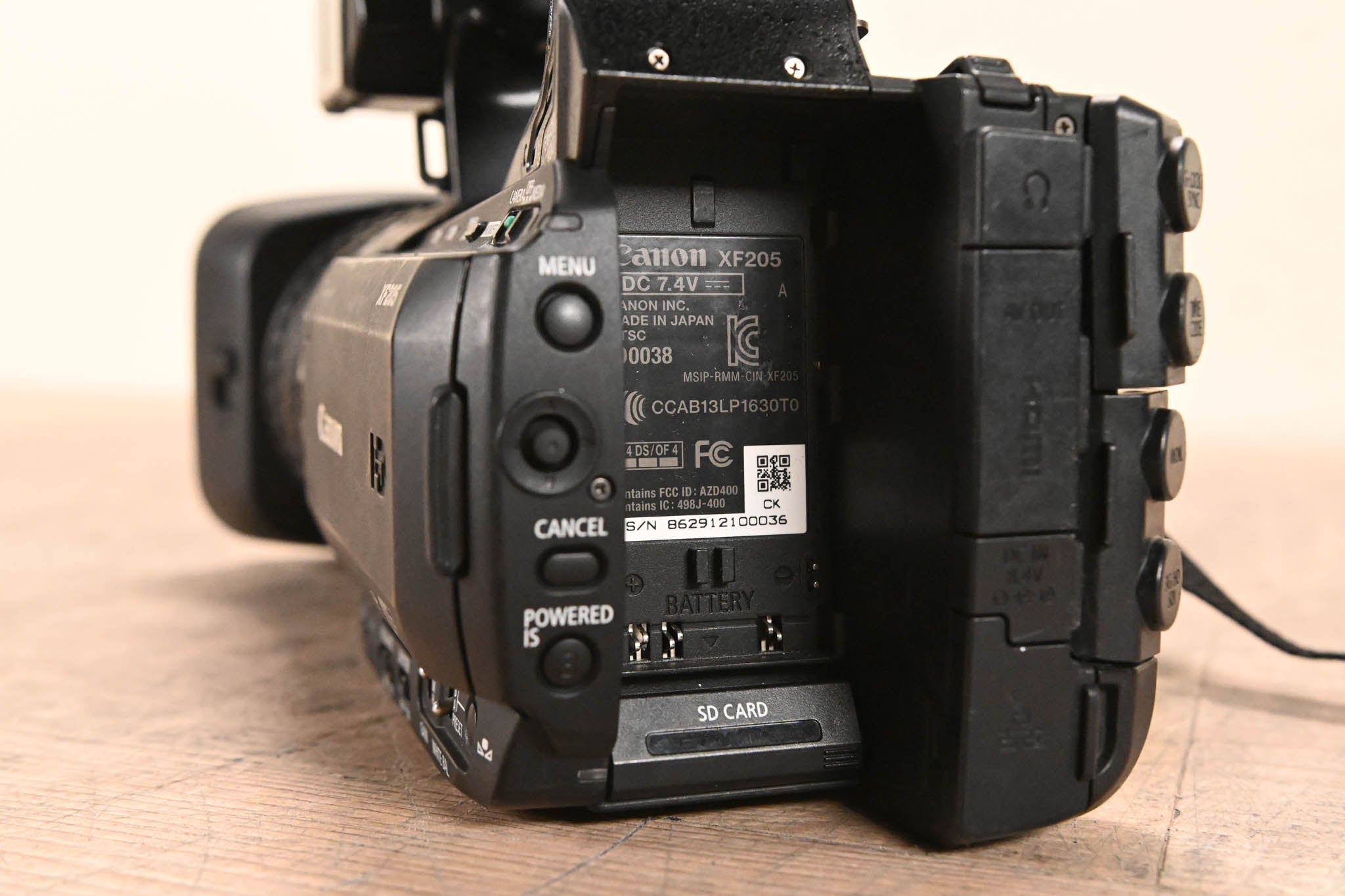 Canon XF205 HD Camcorder