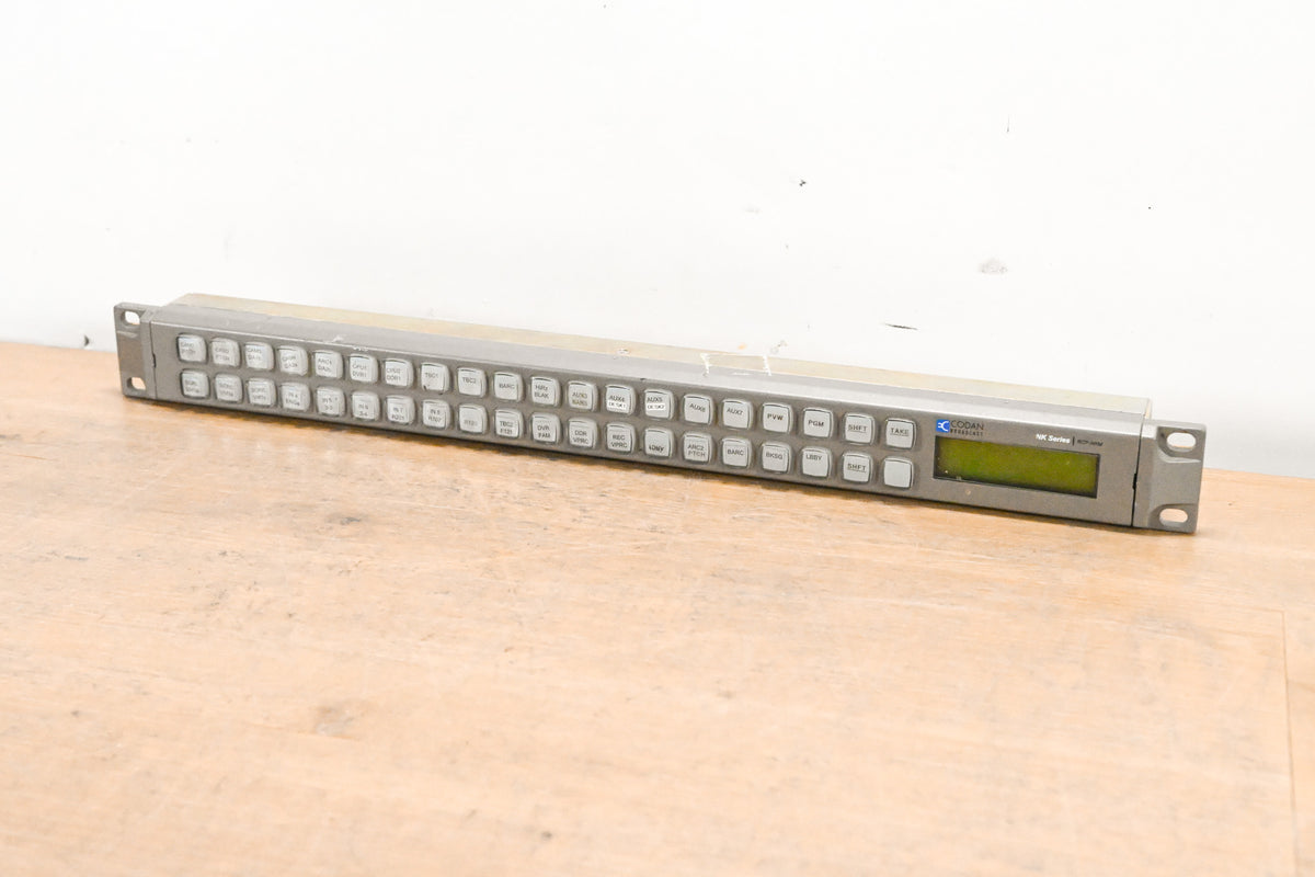Codan Broadcast RCP-NKM 1RU Remote Control Panel (NO POWER SUPPLY)