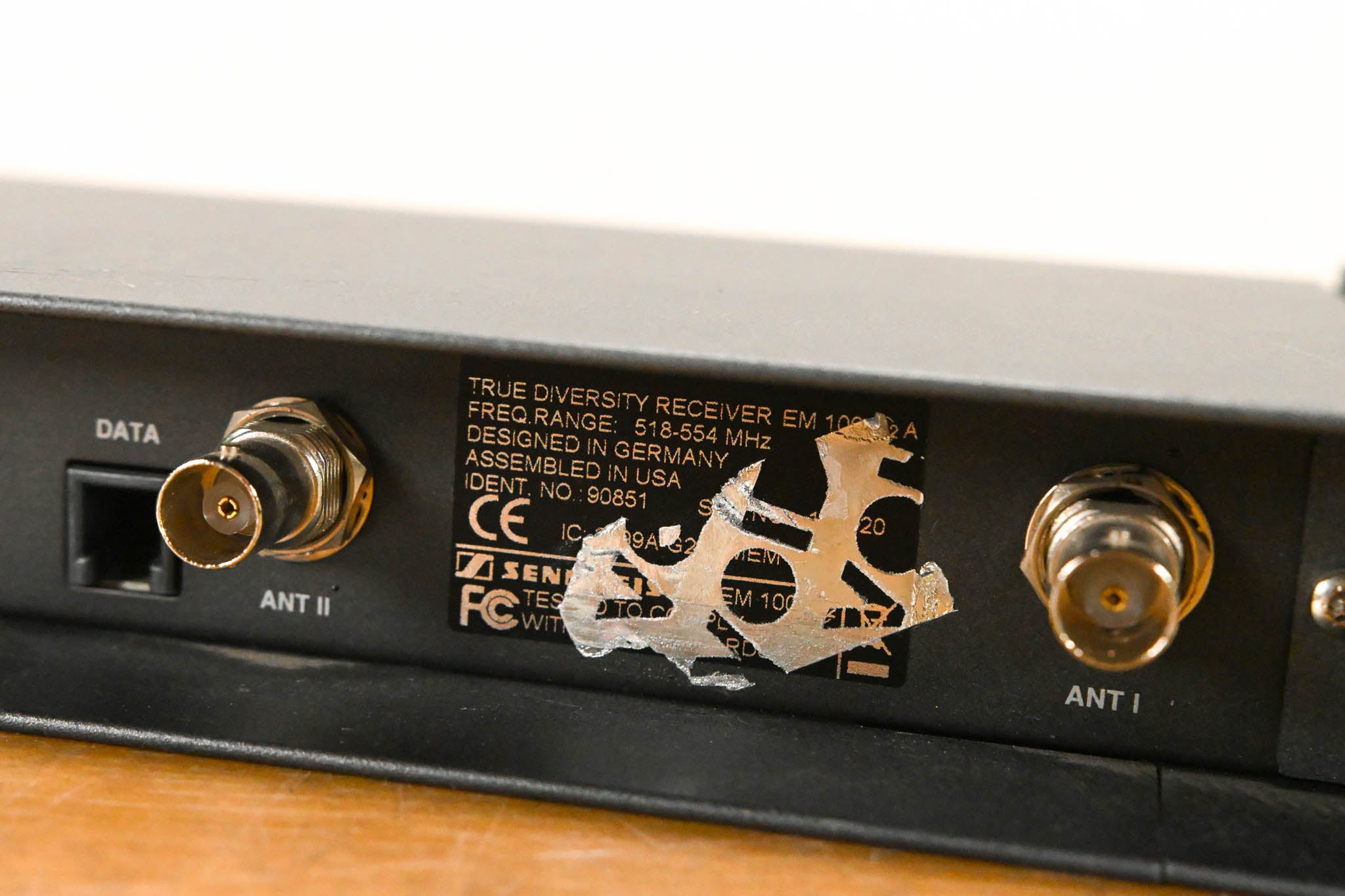 Sennheiser EM 100 G2 Receiver w/ SK 100 G3 Bodypack 518-554 MHz (NO PSU)