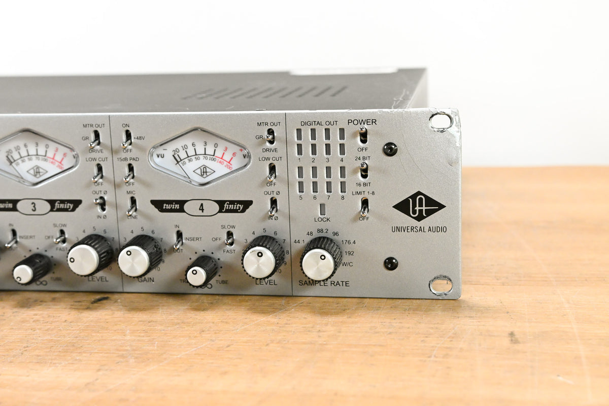 Universal Audio 4-710d 4-Channel Microphone Preamp and Compressor