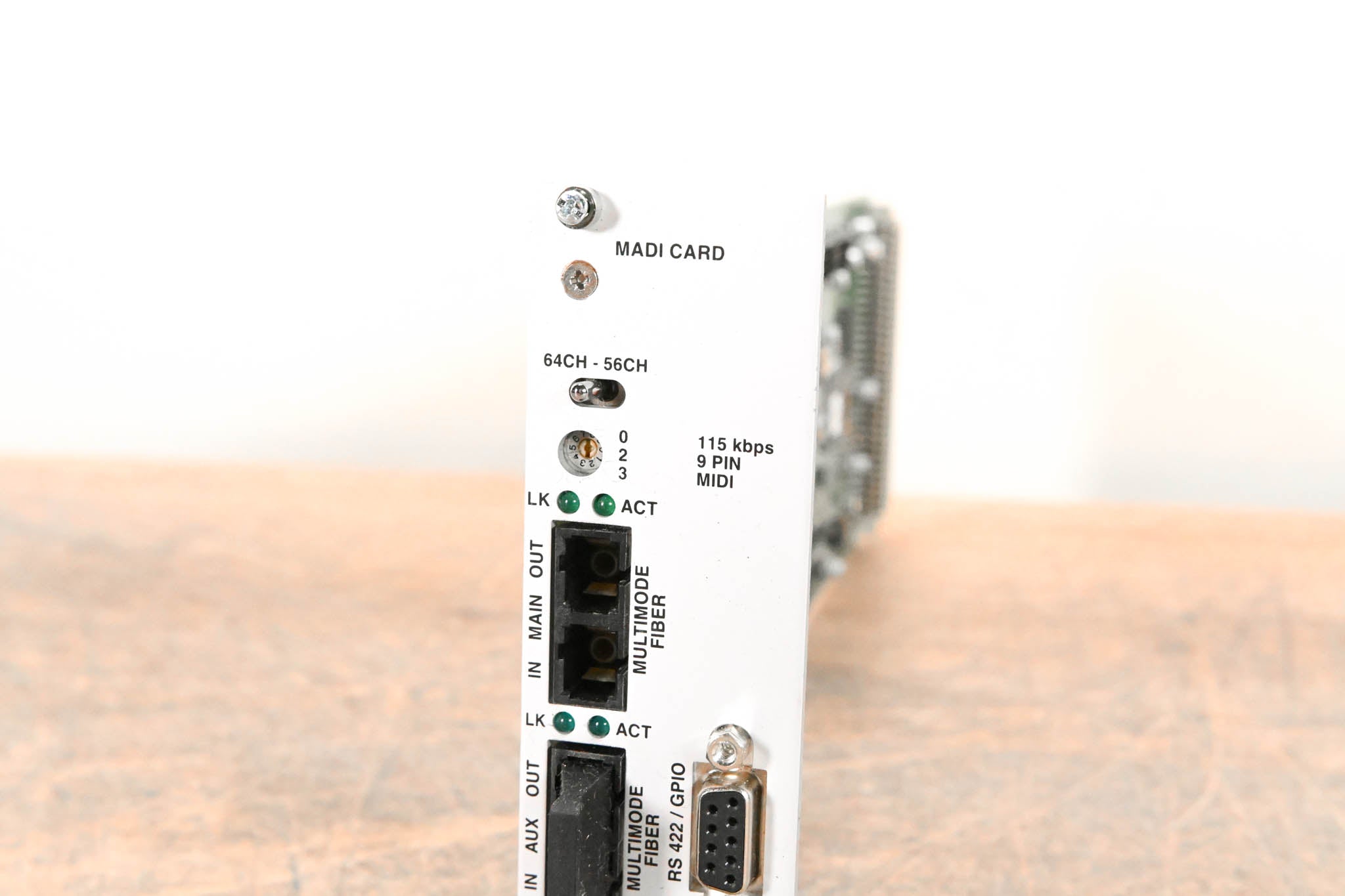 Studer MADI I/O Card for D21m Modular I/O System