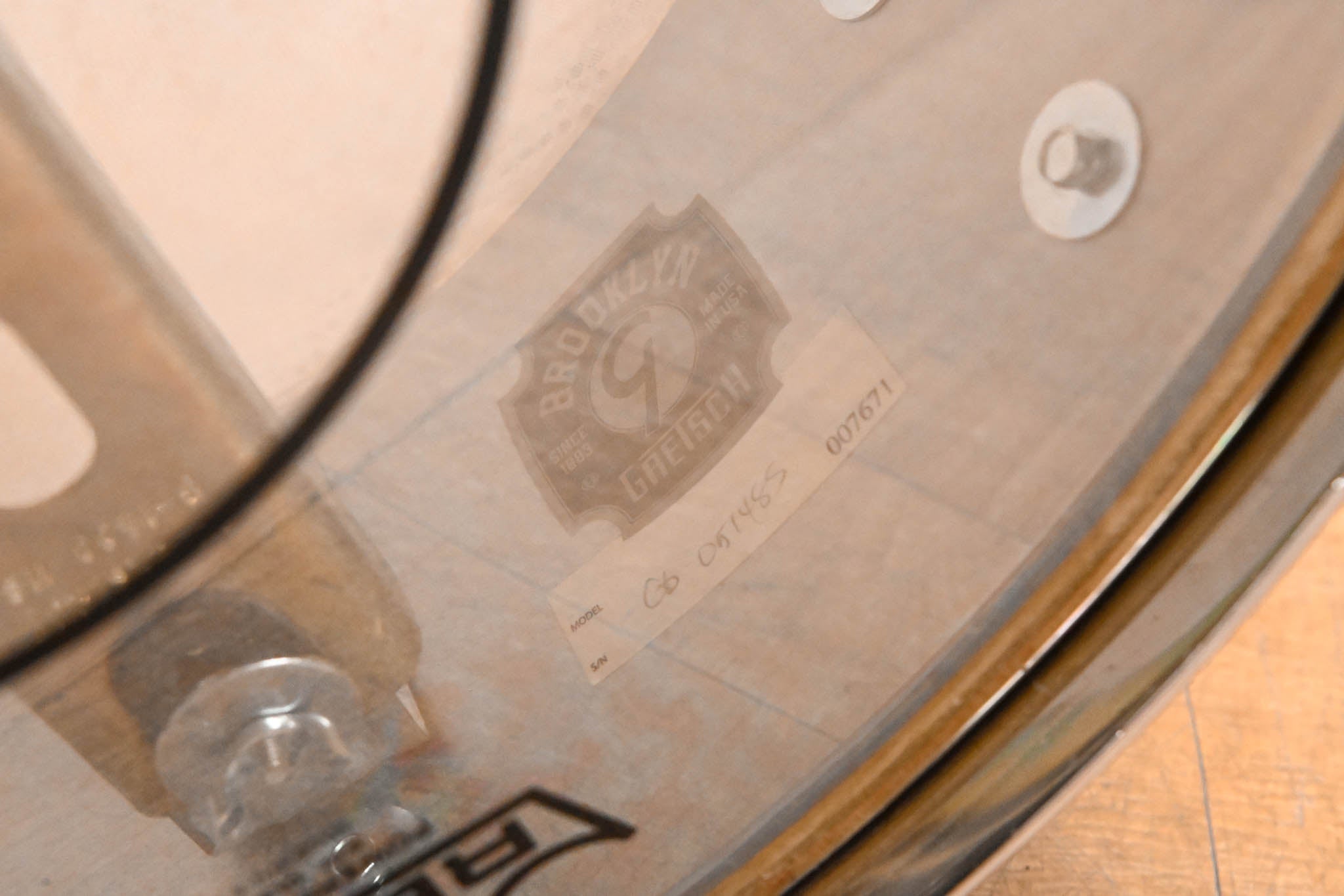 Gretsch Brooklyn Poplar 5"x14" Snare (Modified w/ Trigger + Mesh Head)