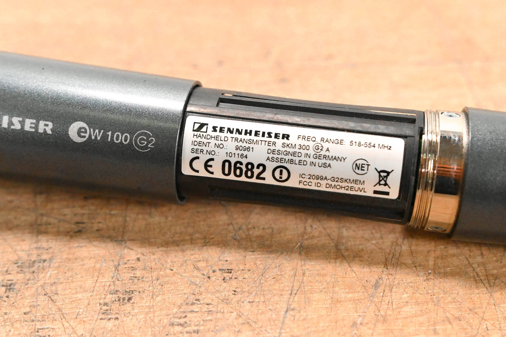 Sennheiser SKM 300 G2 Handheld Wireless Transmitter - 518-554 MHz