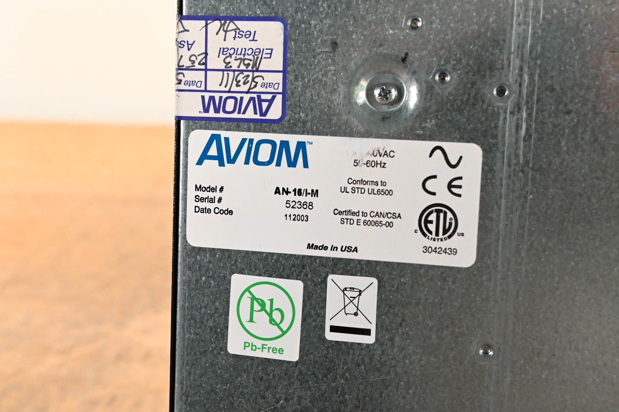 Aviom AN-16/i-M Microphone Input Module