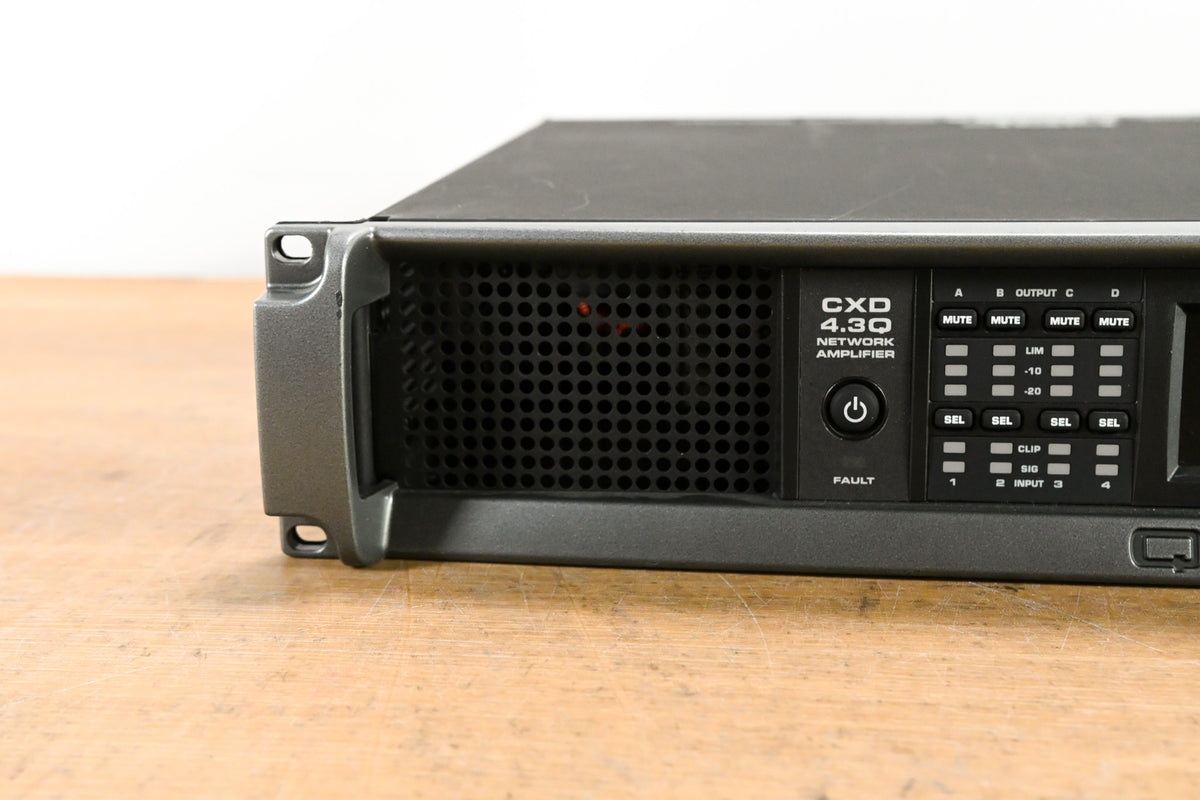 QSC CXD4.3Q 4-Channel Network Amplifier