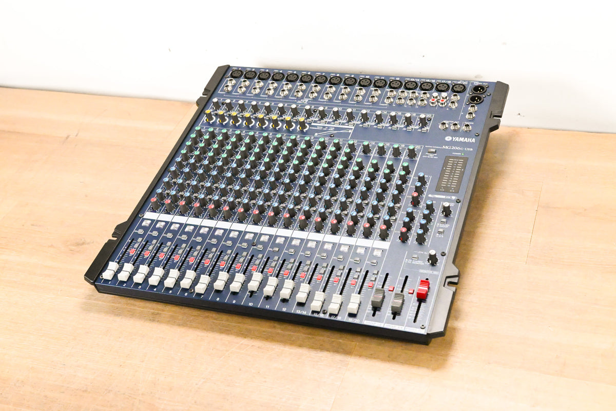 Yamaha MG206C-USB 20-Channel 6-Bus Mixer w/ USB Connectivity (NO PSU)