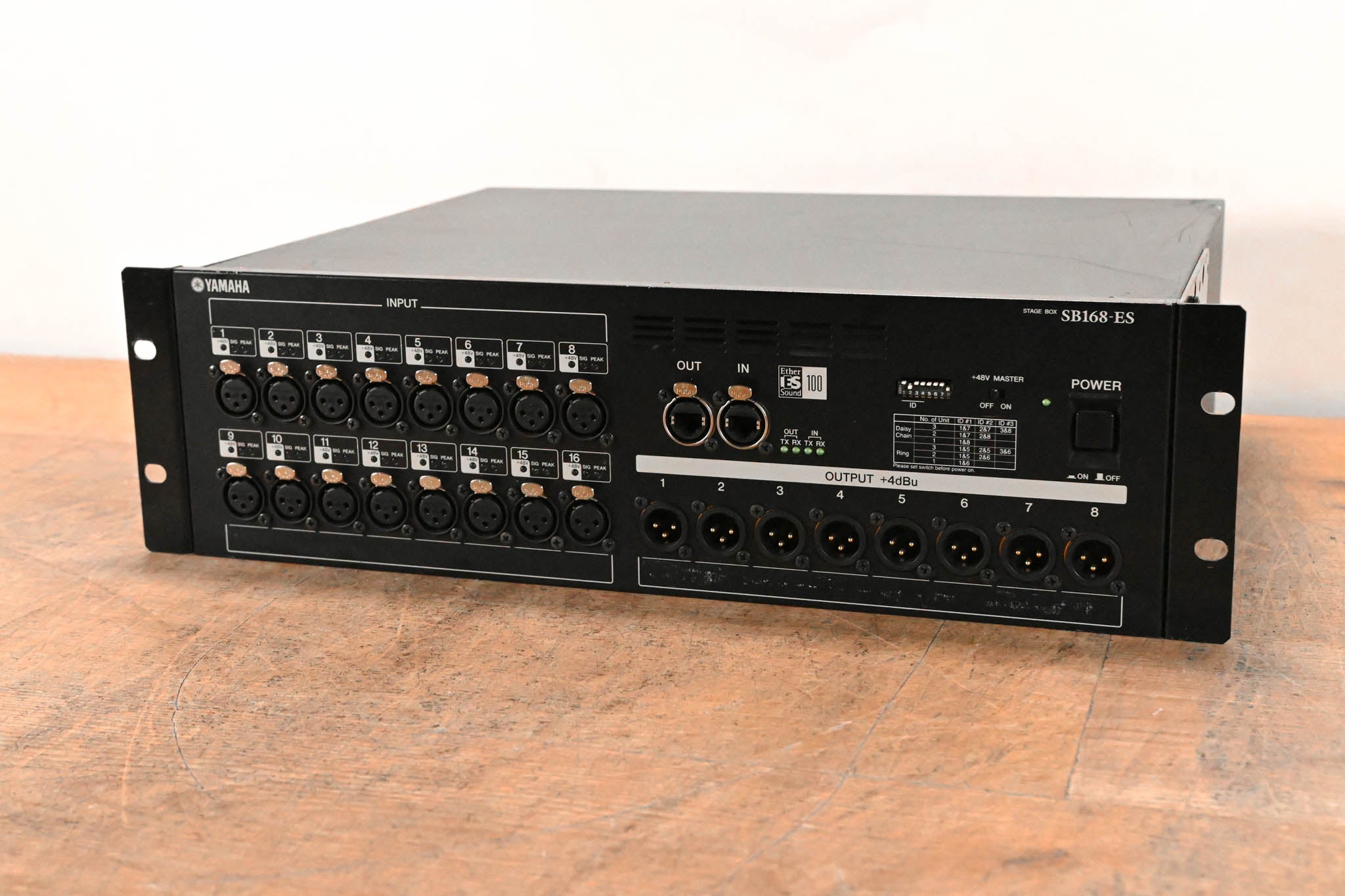 Yamaha SB168-ES 16-Channel EtherSound Stage Box