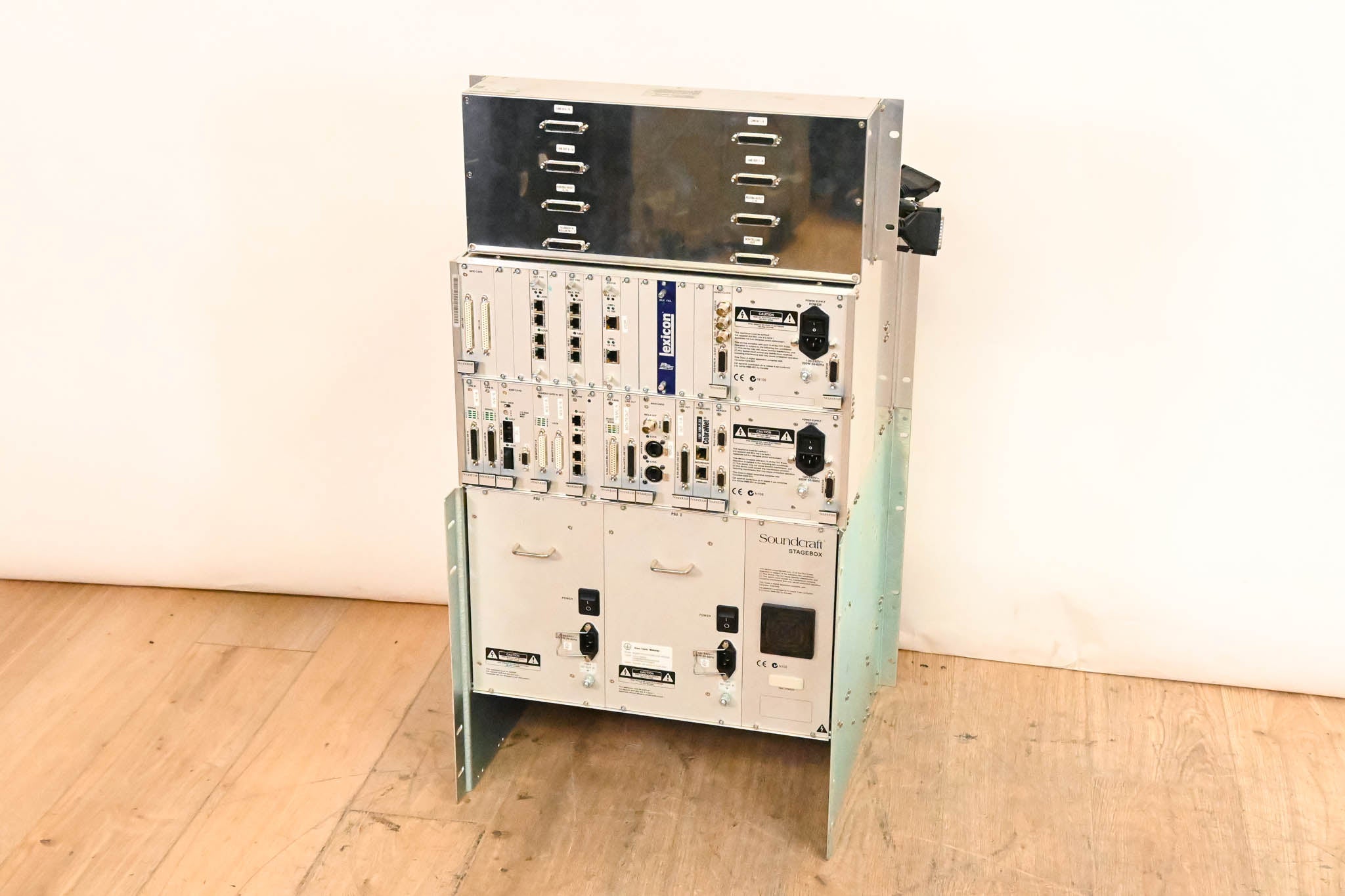 Soundcraft Vi6 Console with Local Rack, Stage Box, and Breakout Box