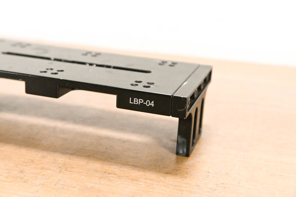 Ikan LBP-04 Black Adjustable Camera Baseplate w/ two LBP-02 Riser Blocks