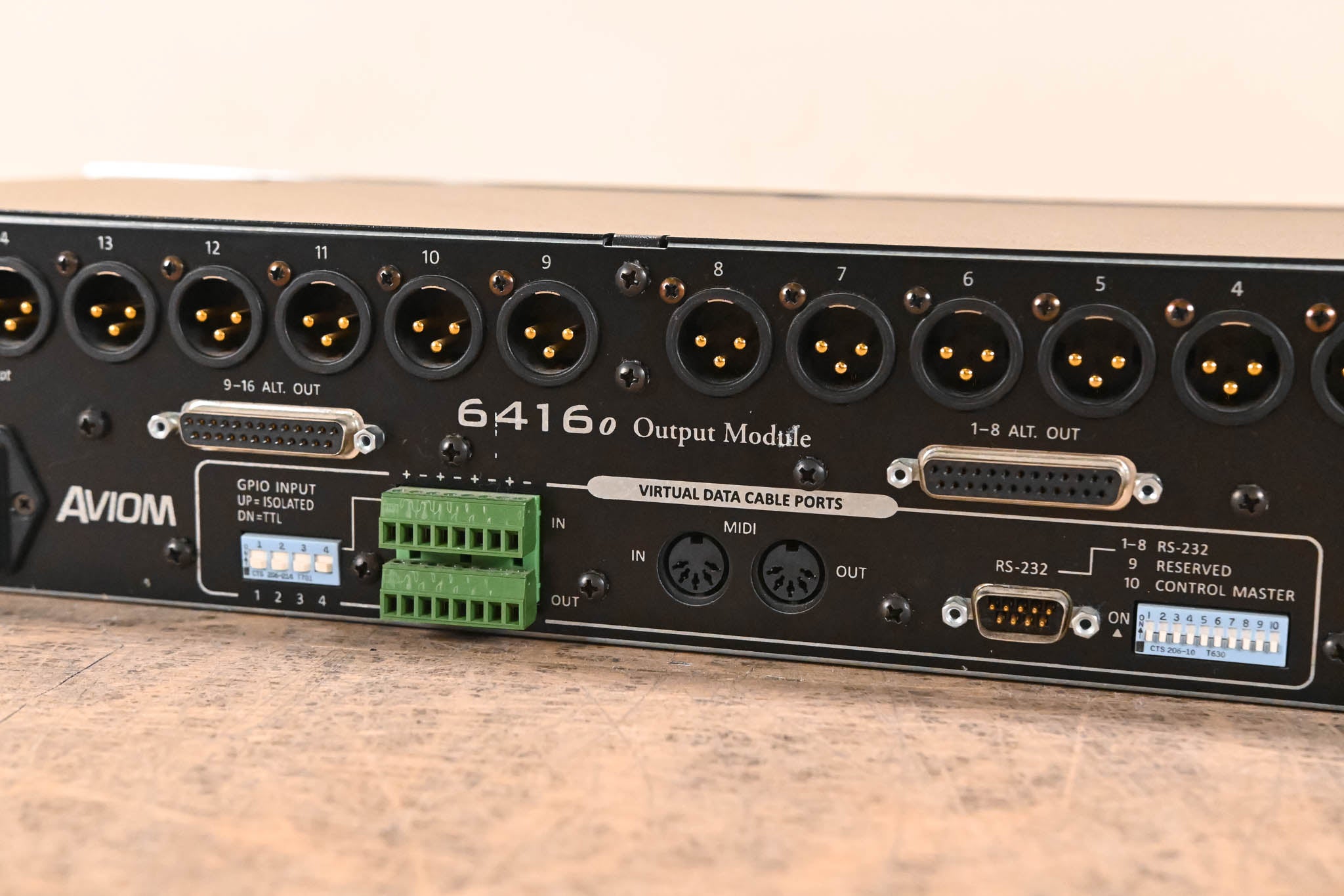 Aviom 6416o Output Module