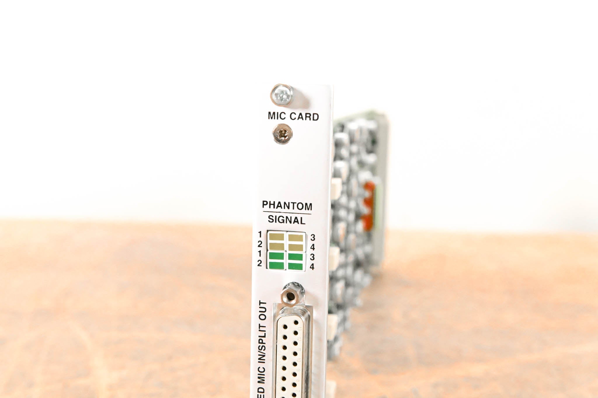 Studer Mic/Line In Card for D21m Modular I/O System