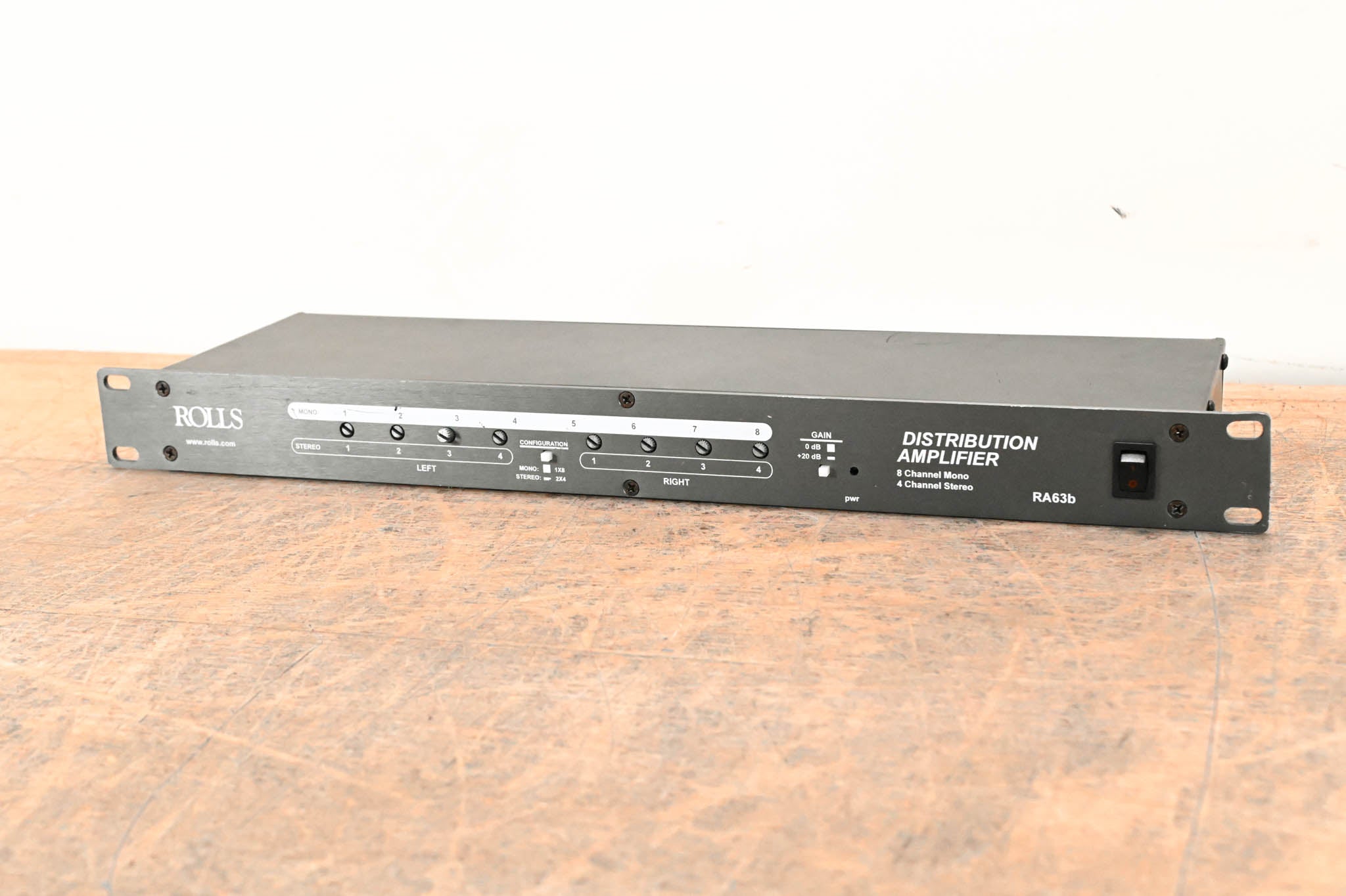 Rolls RA63B 8-Channel Distribution Amplifier