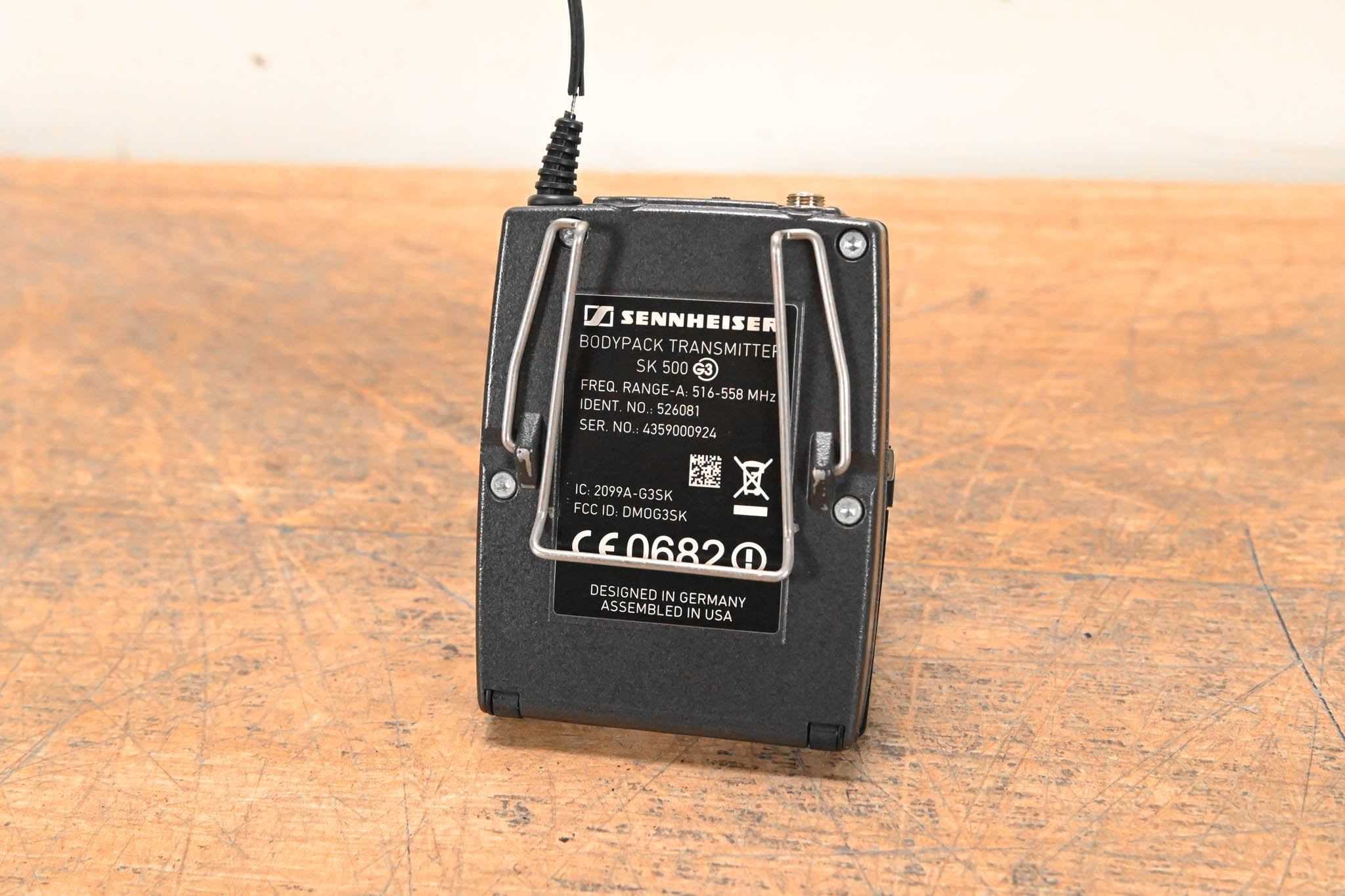 Sennheiser ew 500 G3 Bodypack Wireless System - A Range NO POWER SUPPLY