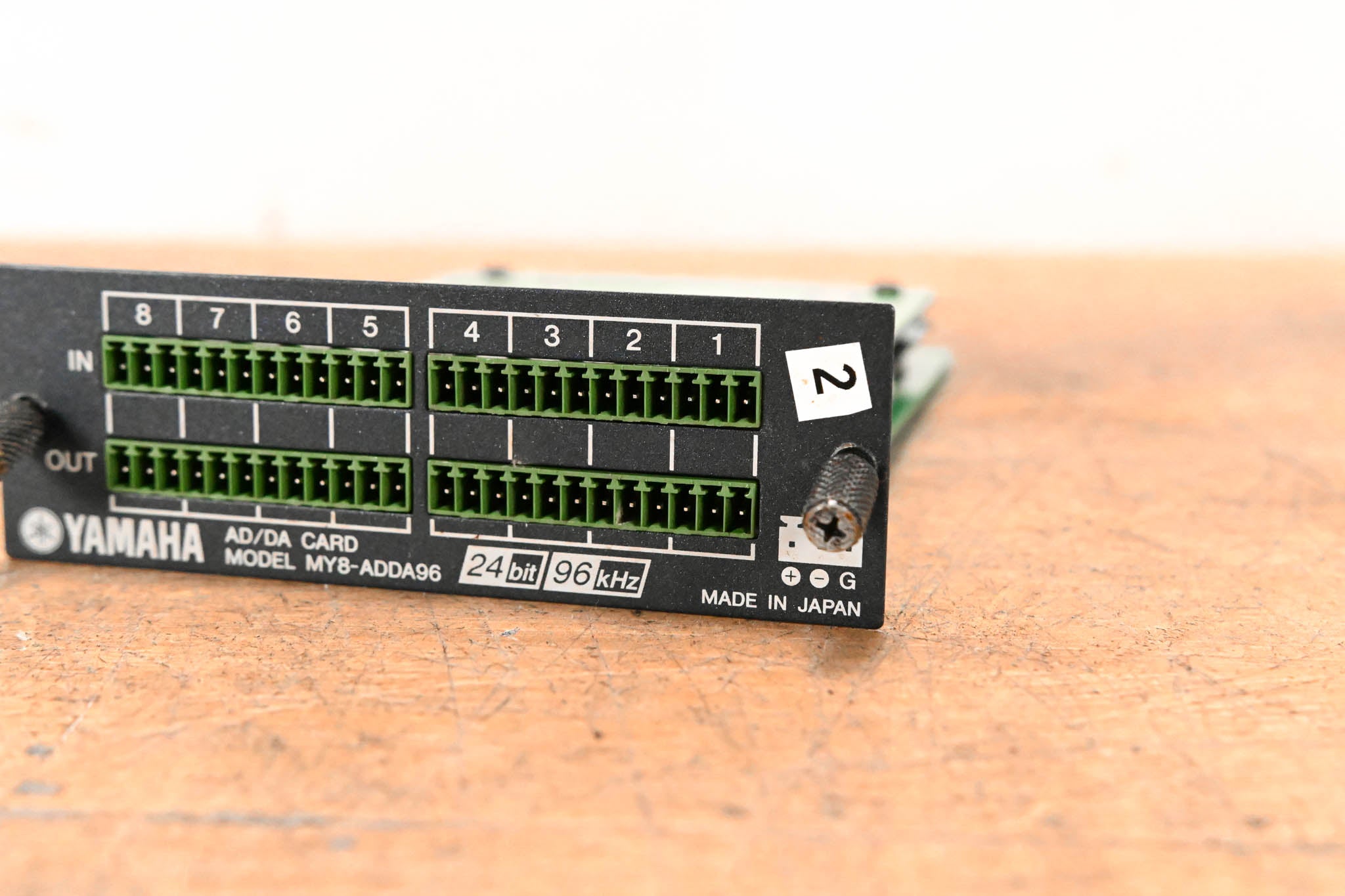 Yamaha MY8-ADDA96 8-Channel Analog I/O Card