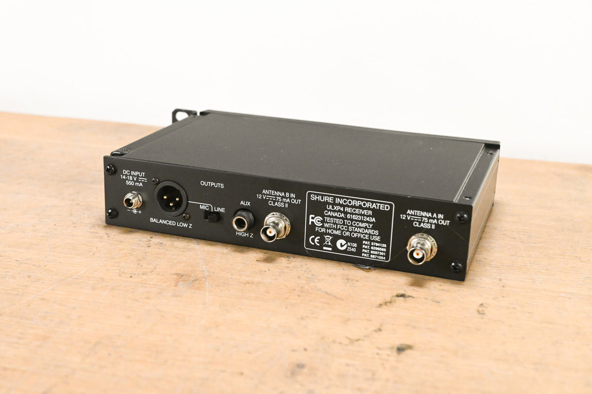 Shure ULXP14 Bodypack Wireless System J1 Band 554-590MHz NO POWER SUPPLY