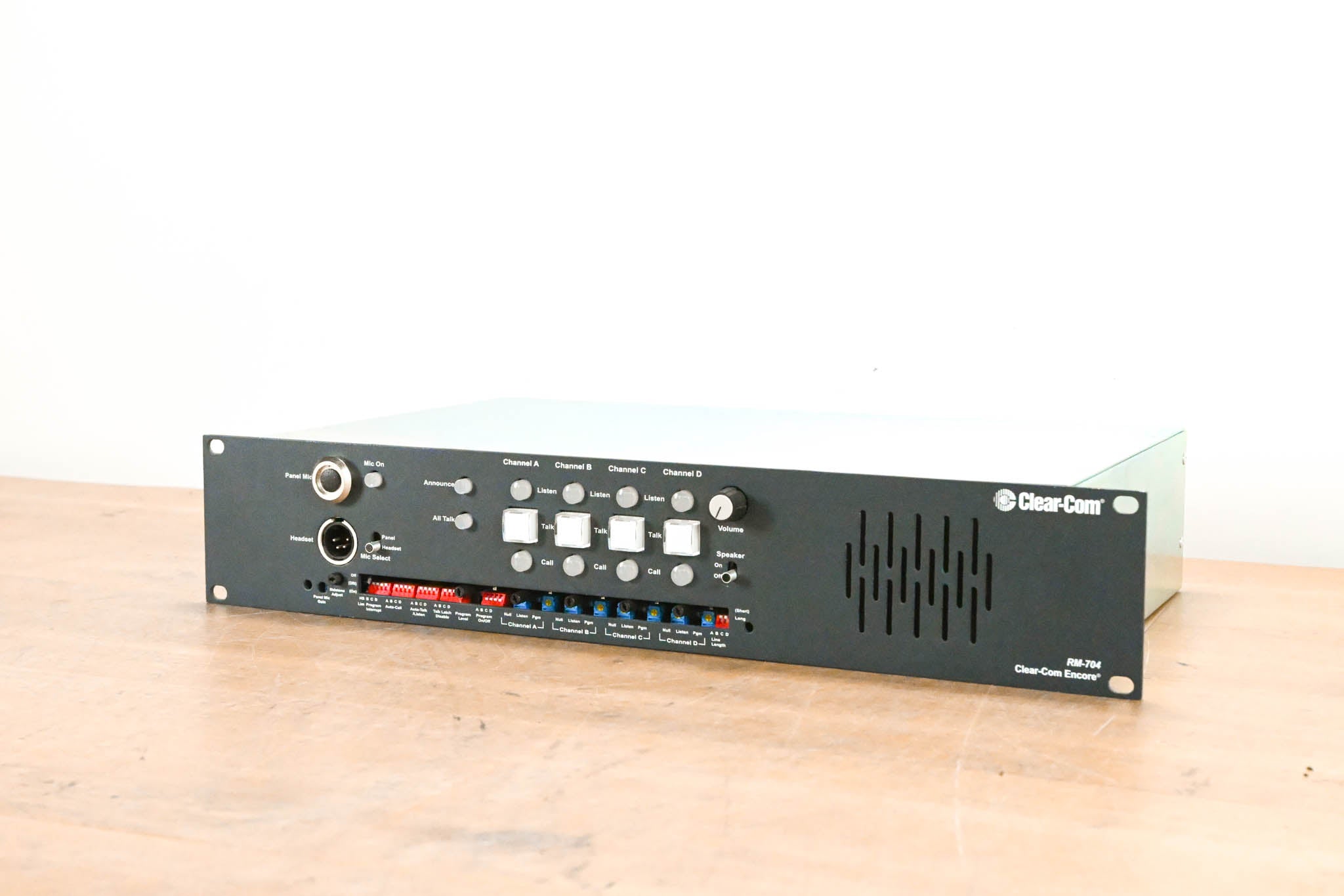 Clear-Com RM-704 2RU 4-Channel Intercom Remote Station