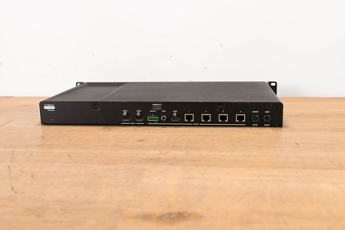 Atlona AT-HDCAT-4 2x4 HDBaseT HDMI Distribution Amp (NO POWER SUPPLY)
