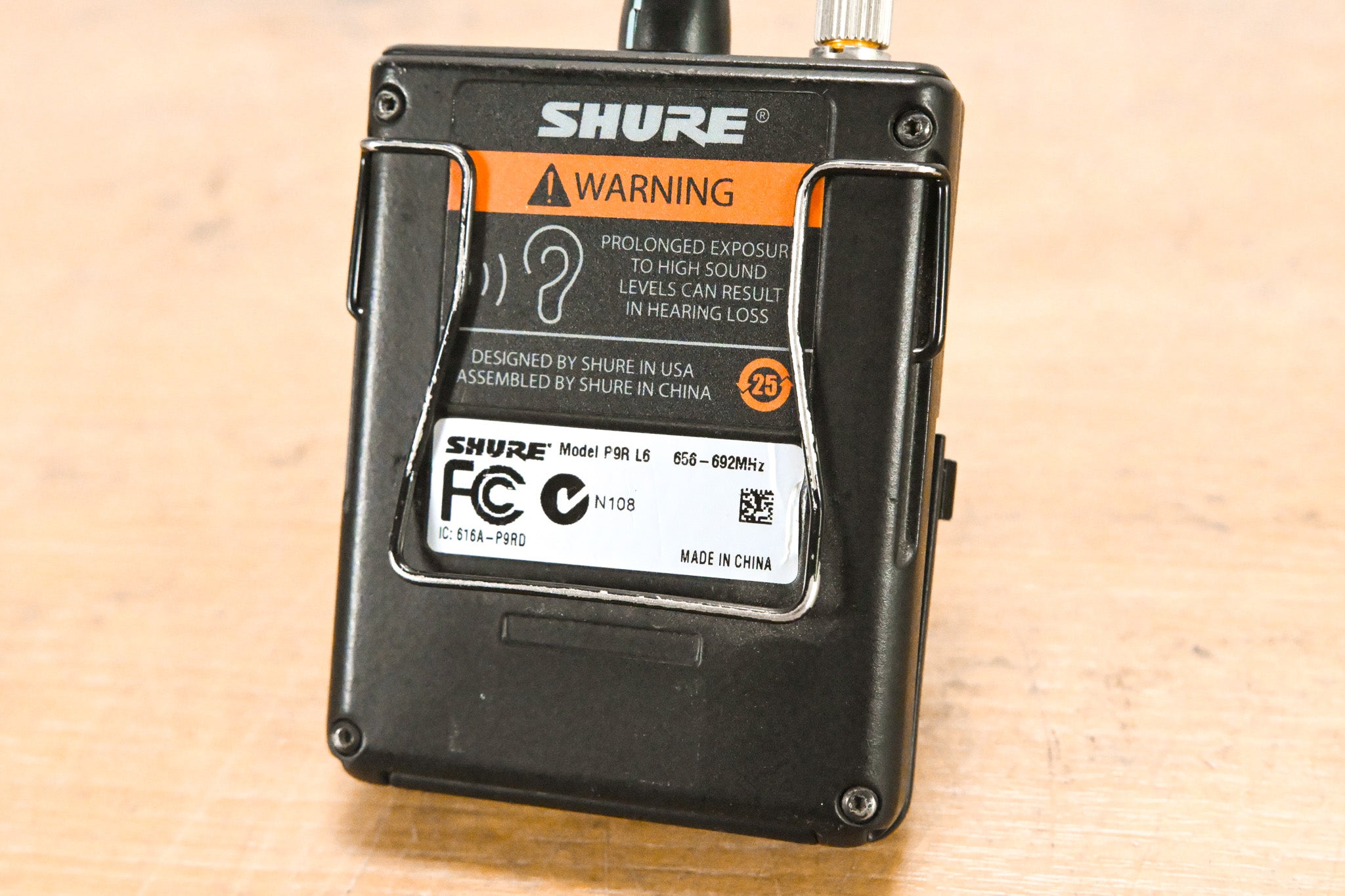Shure PSM 900 Wireless IEM System L6 Band: 656-692 MHz (NO POWER SUPPLY)