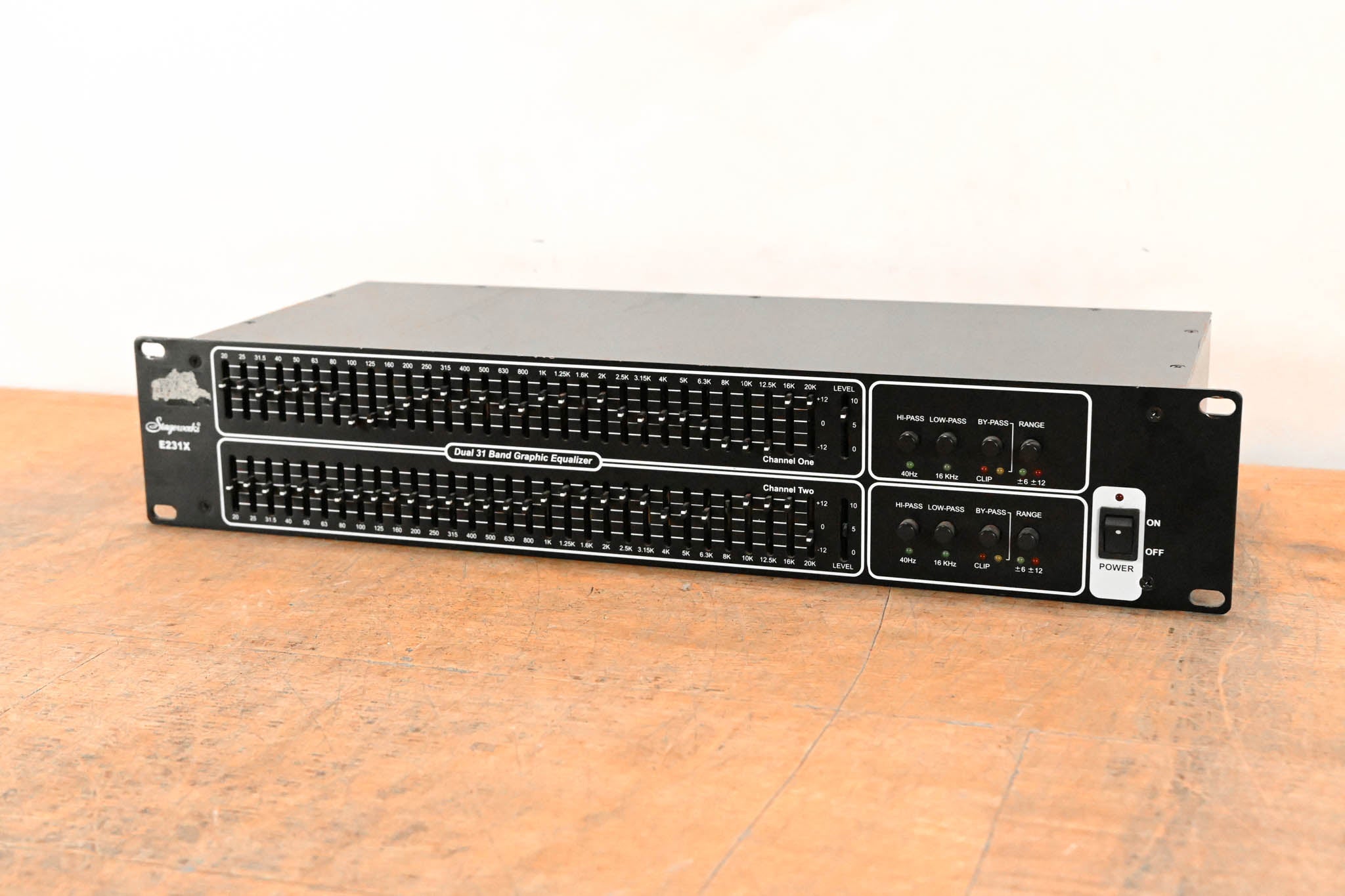 Stageworks E231X Dual 31 Band Graphic Equalizer