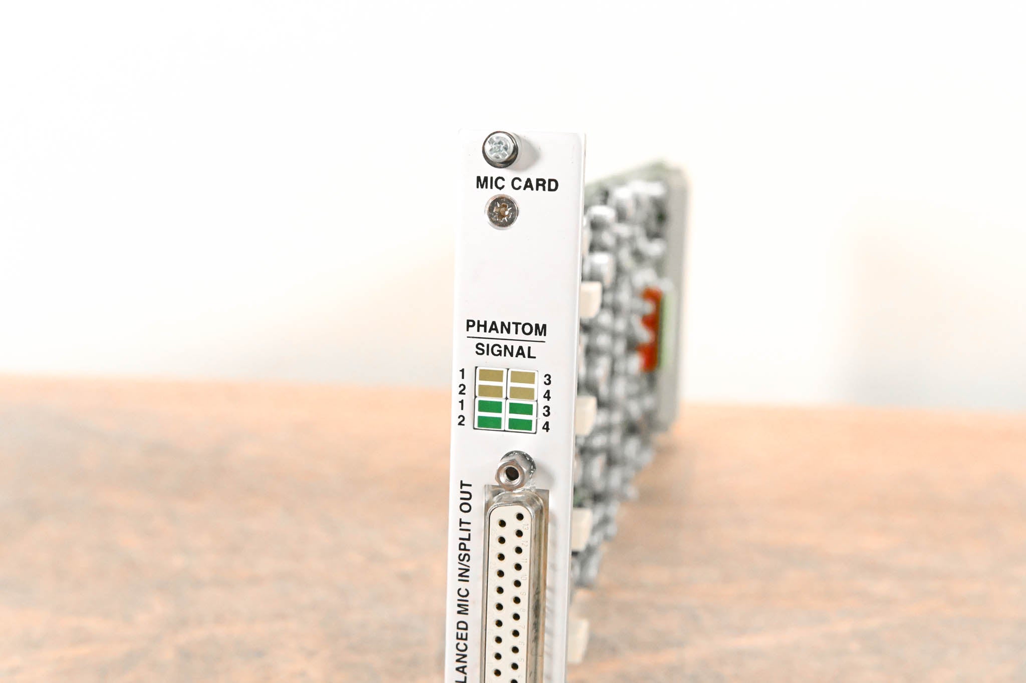 Studer Mic/Line In Card for D21m Modular I/O System