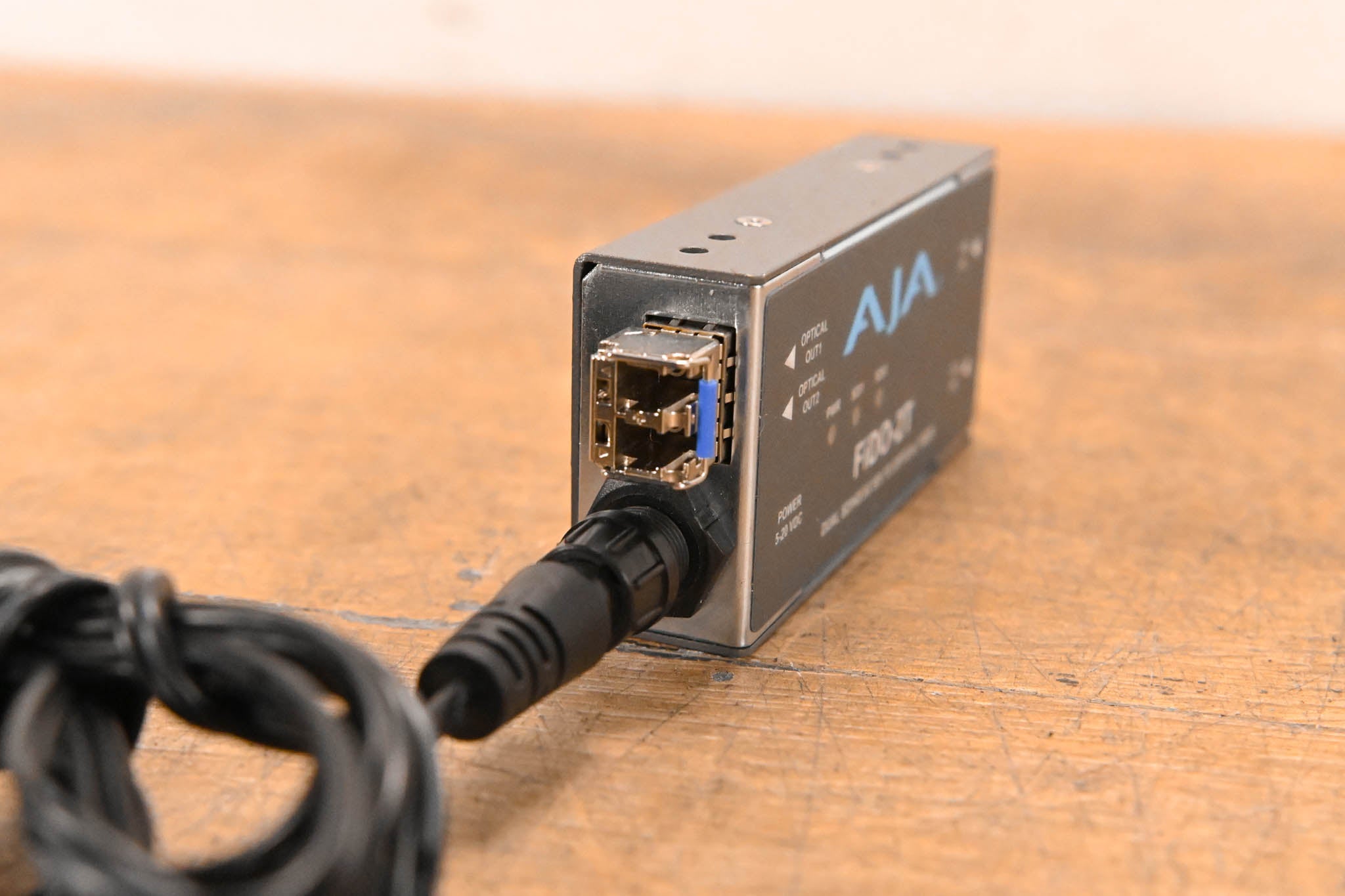 AJA FIDO-2T Dual-Channel SD/HD/3G SDI to Optical Fiber Transmitter
