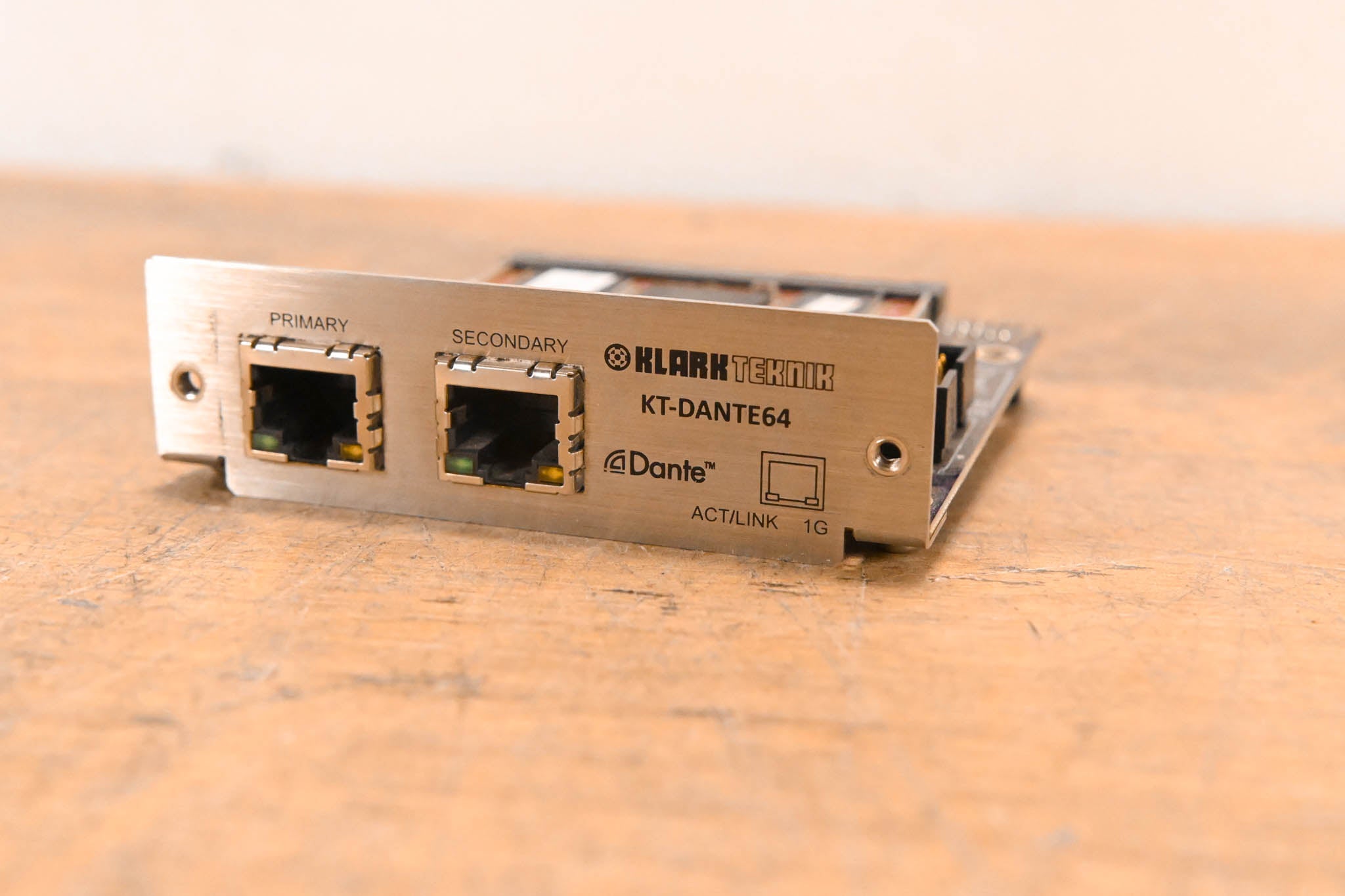 Klark Teknik KT-DANTE64 Audinate Dante Network Module