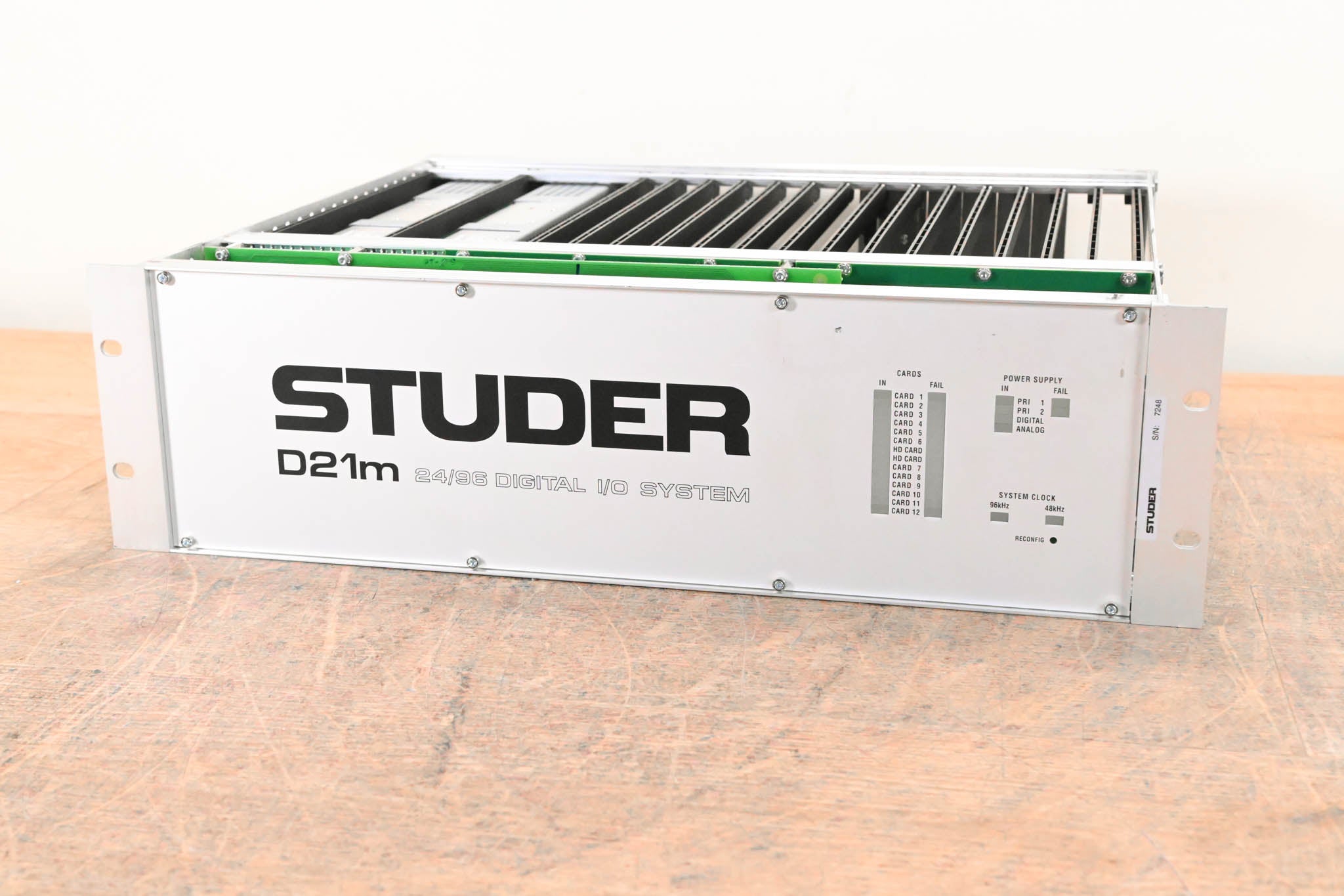 Studer D21m Modular I/O System with Madi HD Link Card