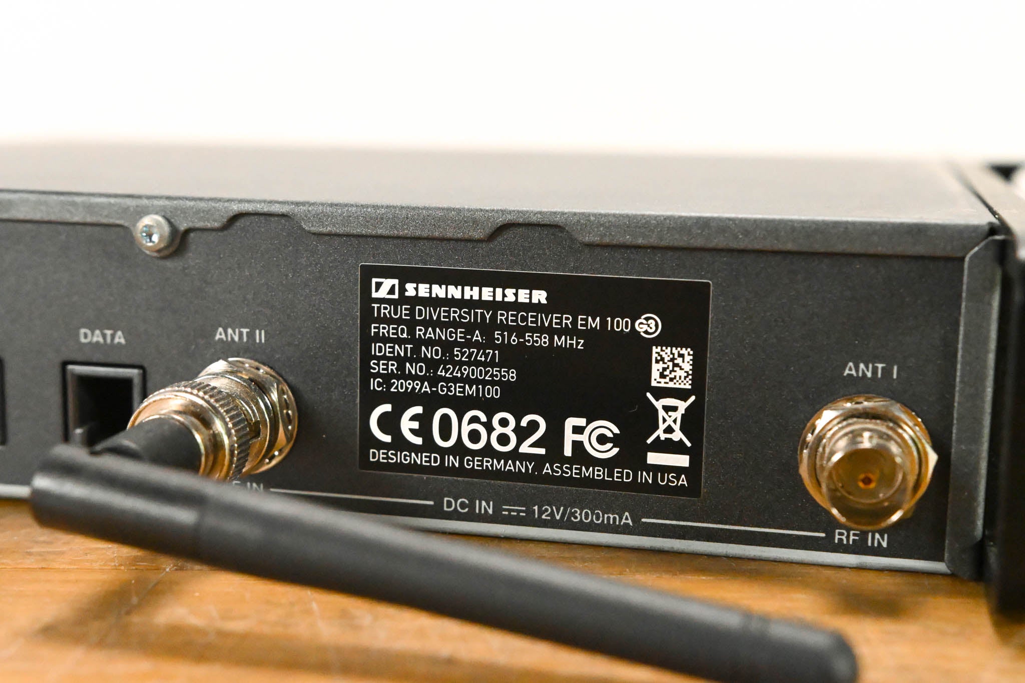 Sennheiser ew 100 G3 Bodypack Wireless System - A Range NO POWER SUPPLY