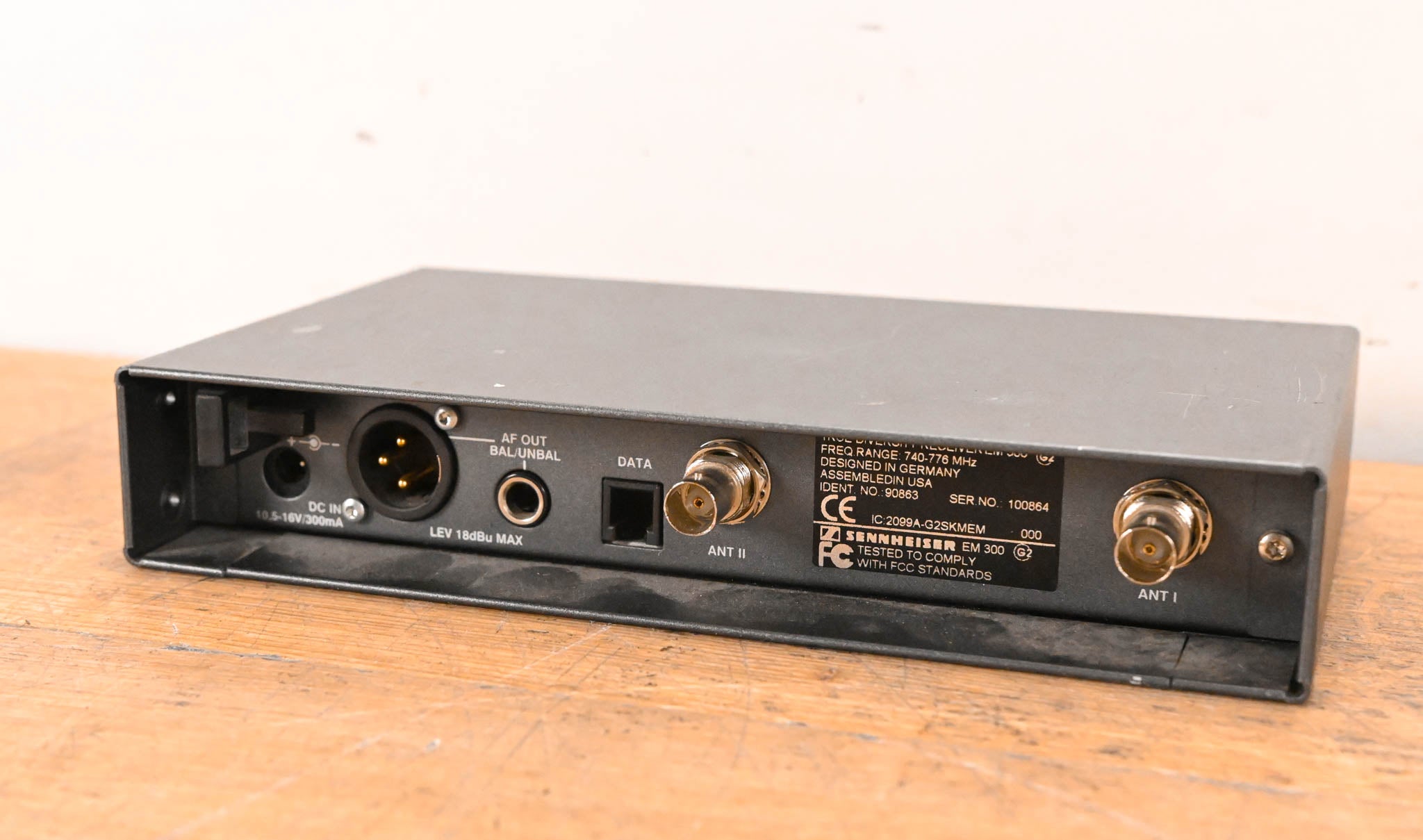 Sennheiser EM 300 G2 Wireless Receiver - 740-776 MHz (NO POWER SUPPLY)