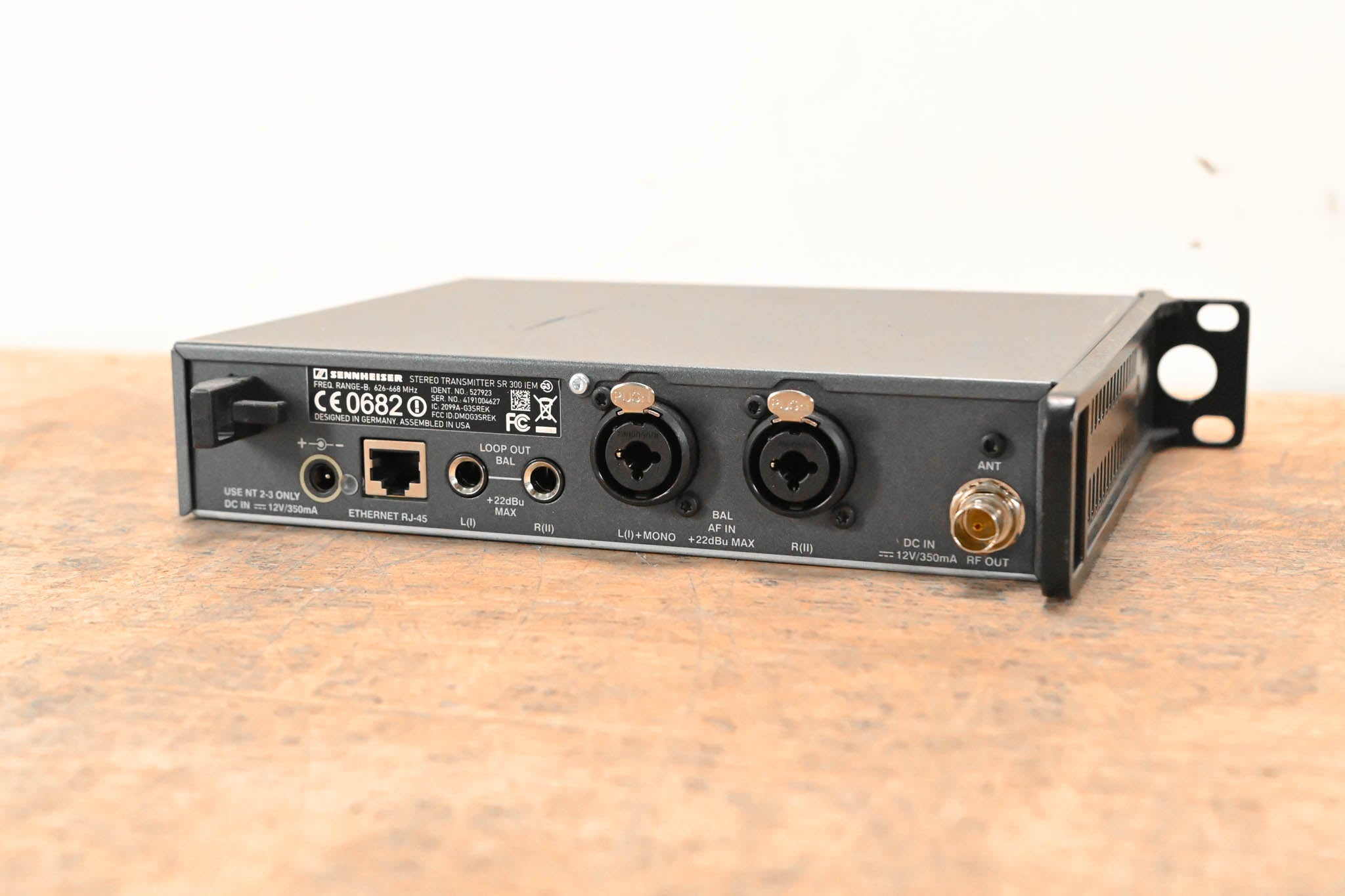 Sennheiser ew 300 IEM G3 Wireless IEM System 626-668 MHz NO POWER SUPPLY