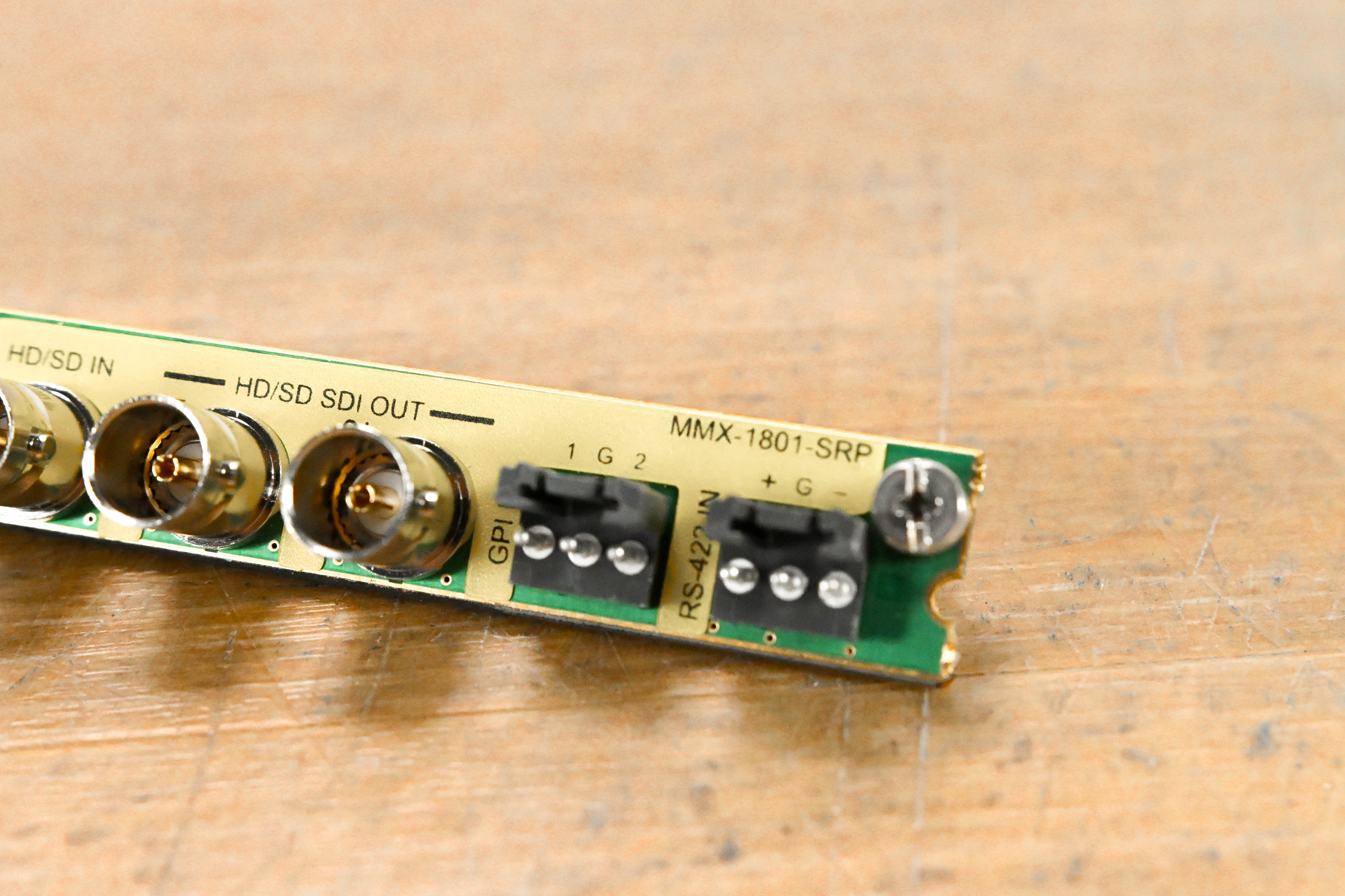Miranda MMX-1801-SRP Rear I/O Module for Densité Frame