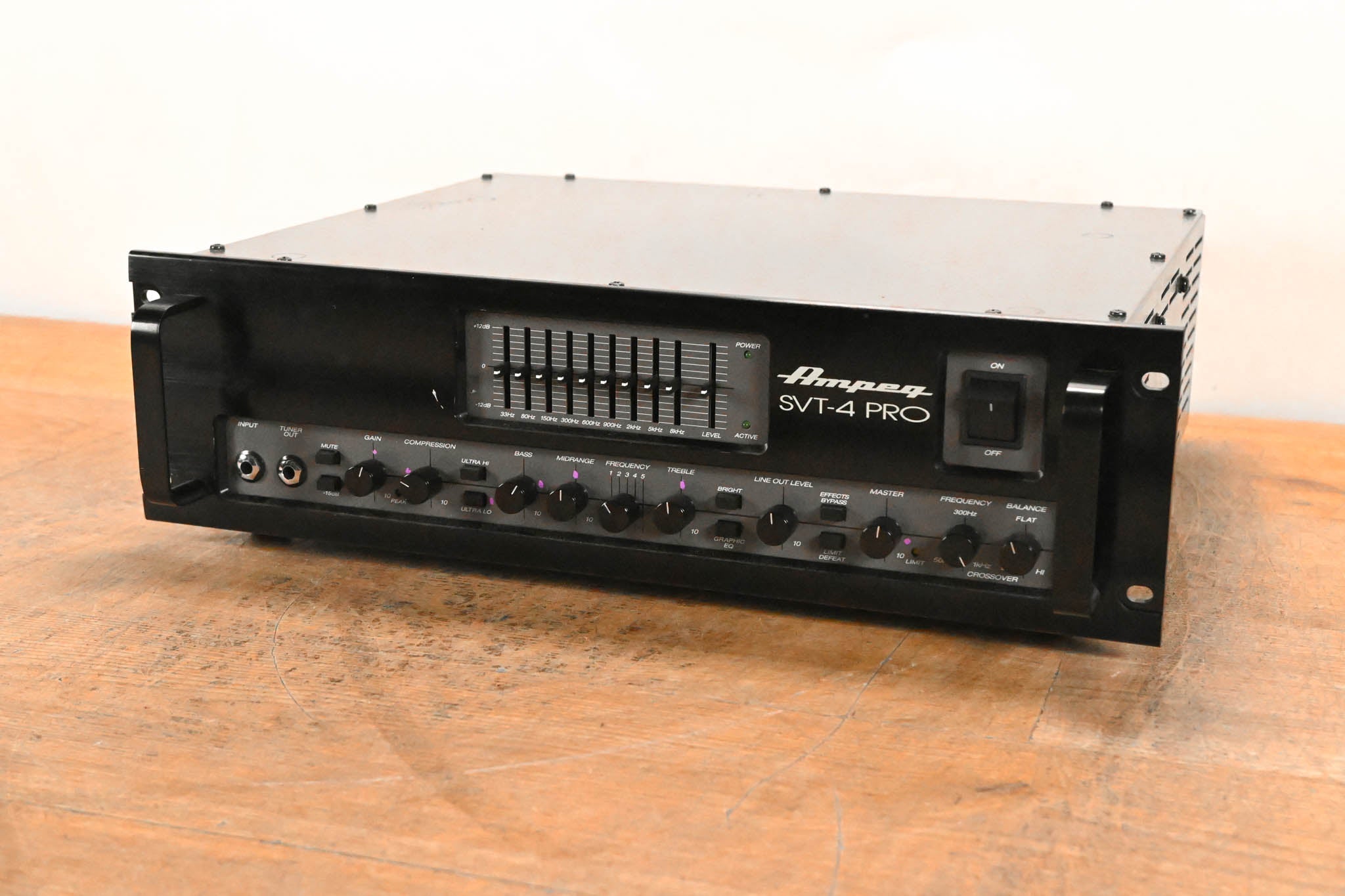 Ampeg SVT-4 PRO 1200W Bass Guitar Tube Amplifier Head