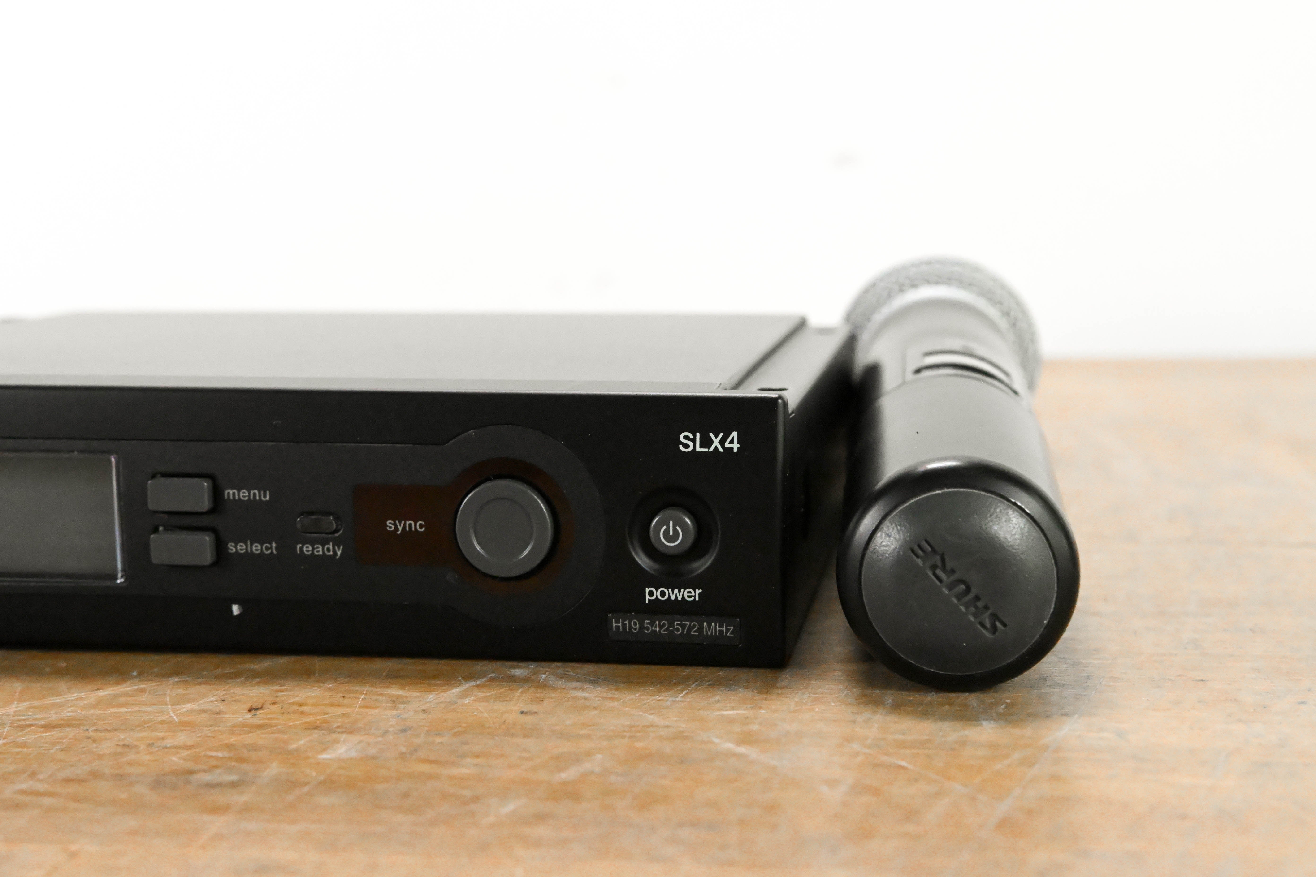 Shure SLX24/SM58 Handheld Microphone System - H19 Band NO POWER SUPPLY
